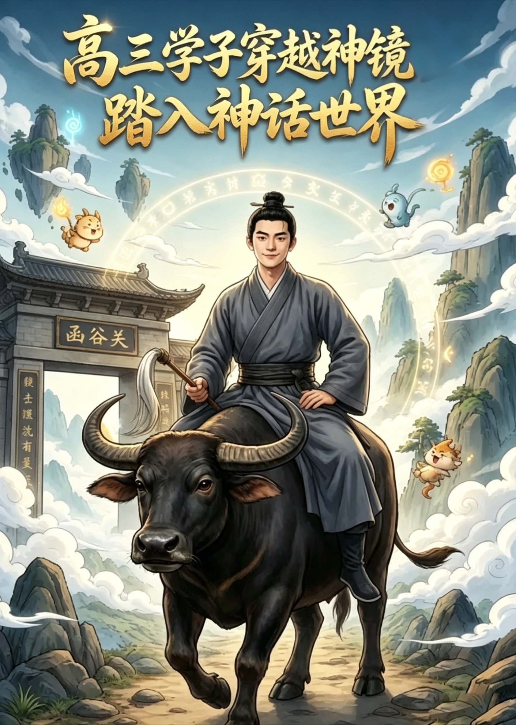 高三学子穿越神镜踏入神话世界