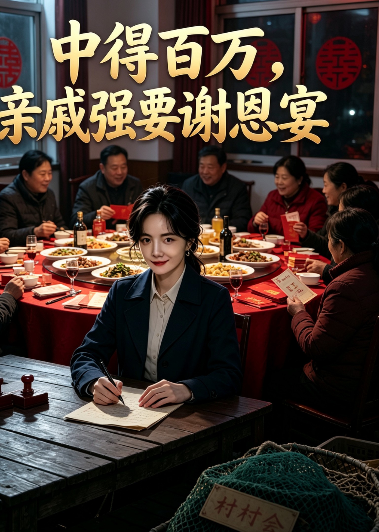 中得百万，亲戚强要谢恩宴封面图