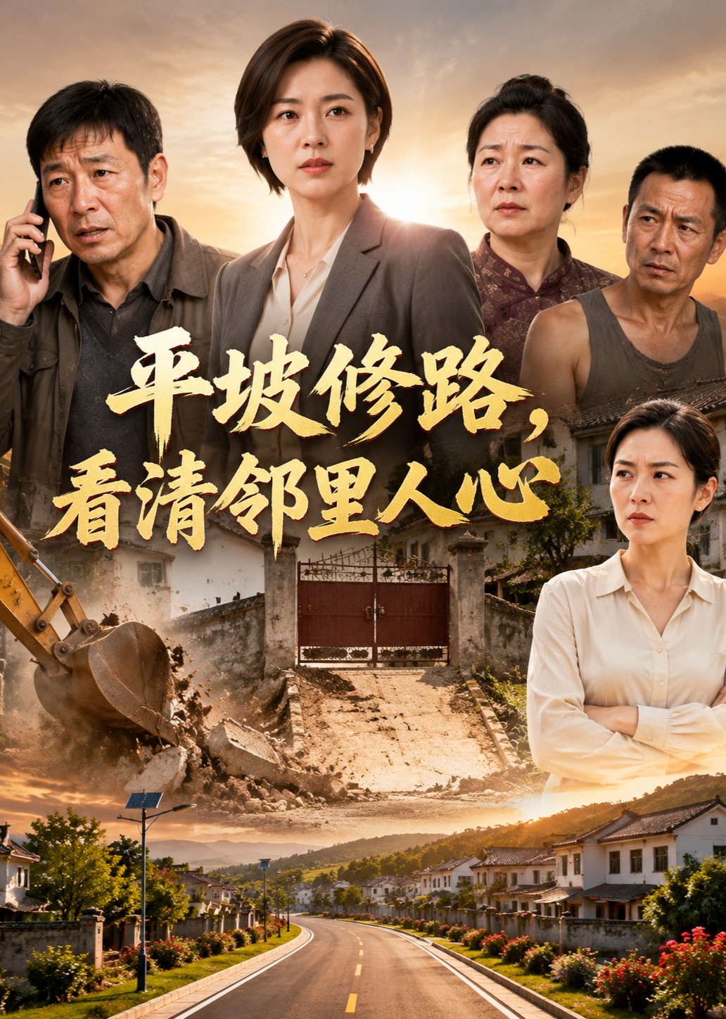 平坡修路看清邻里人心
