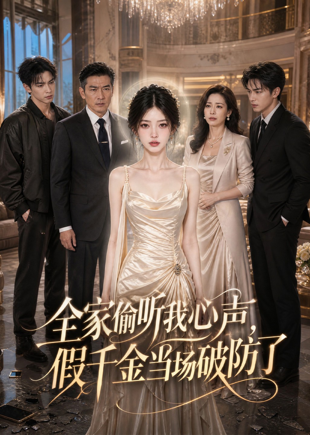 全家偷听我心声，假千金当场破防了封面图