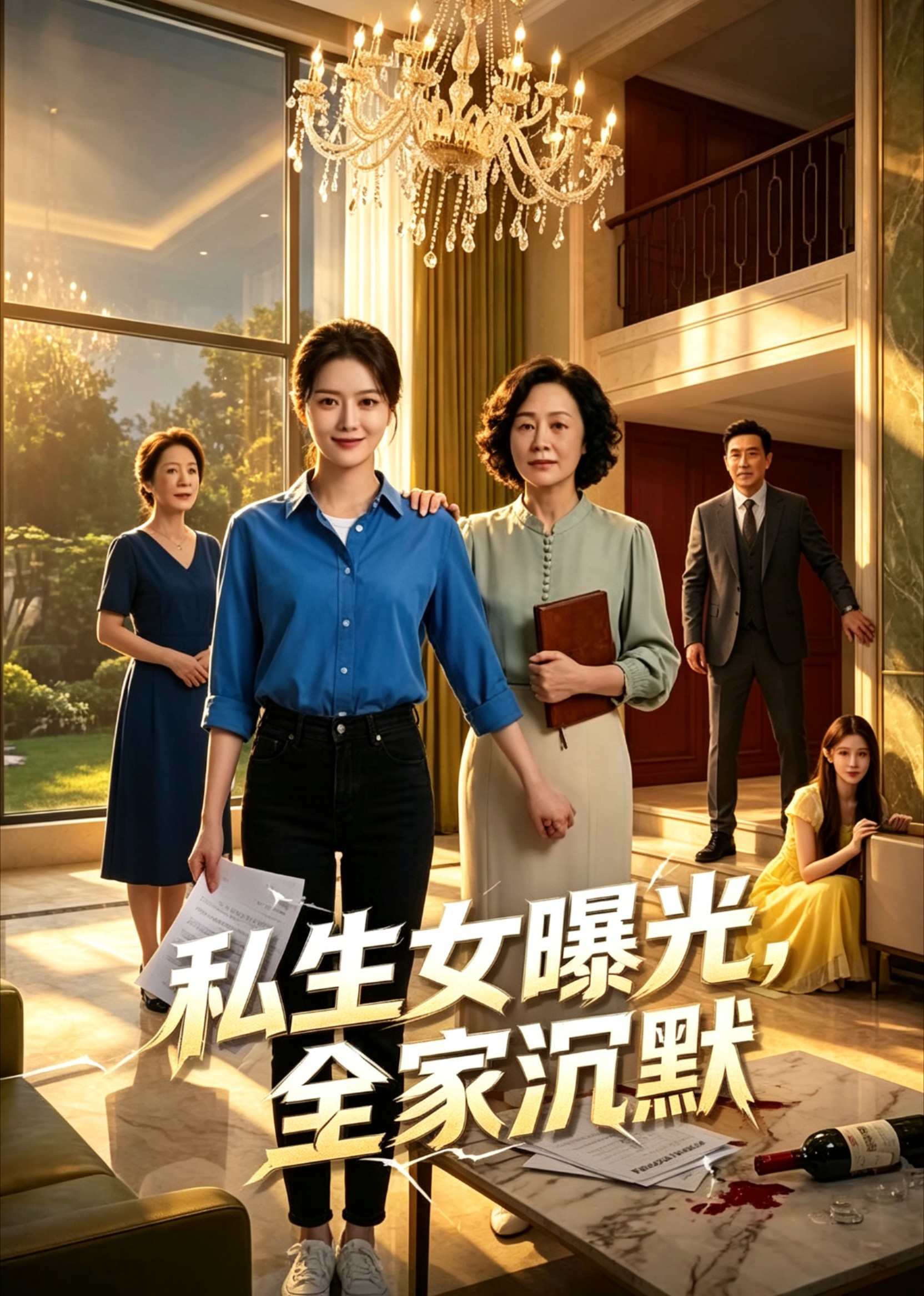 私生女曝光全家沉默