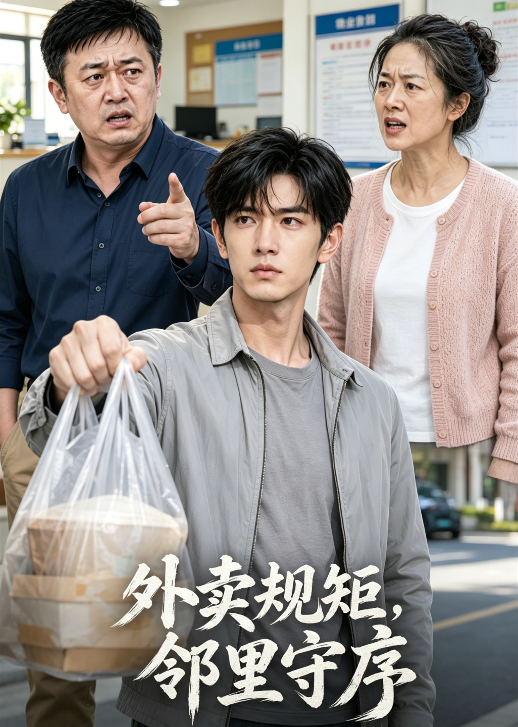 外卖规矩，邻里守序