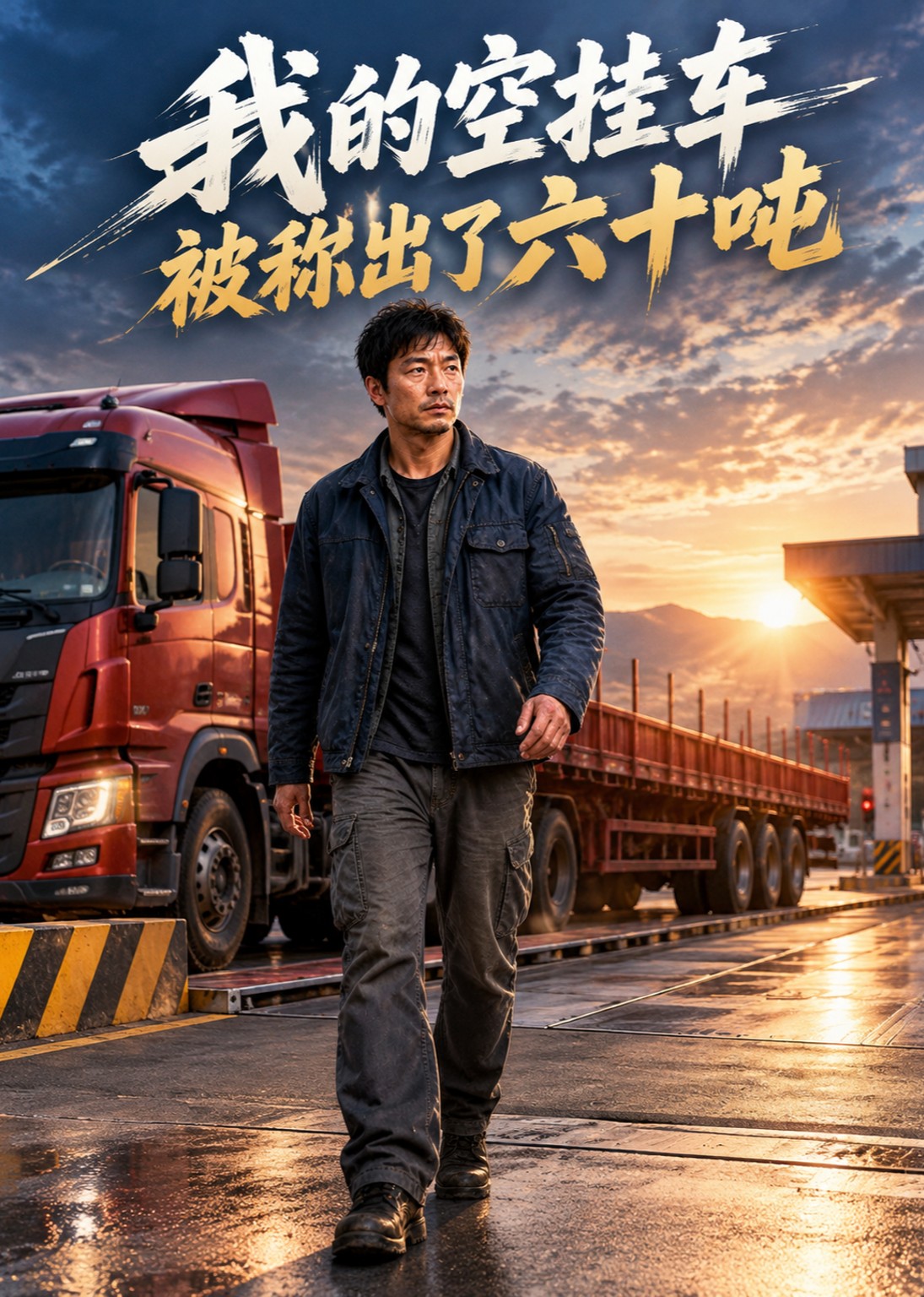 我的空挂车，被称出六十吨封面图