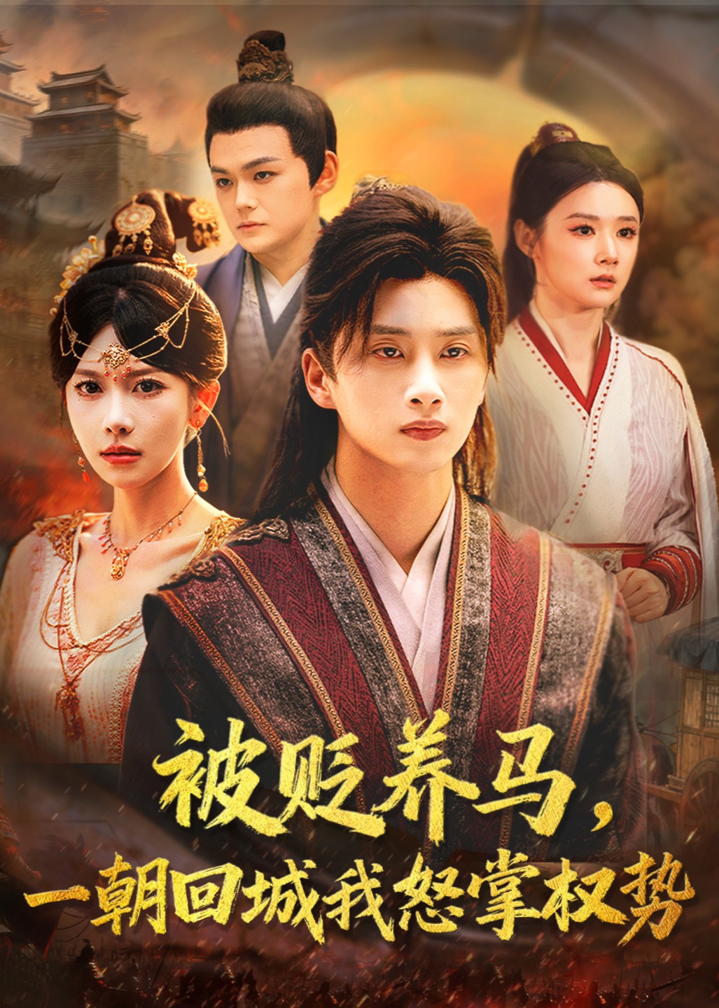 被贬养马，一朝回城我怒掌权势封面图