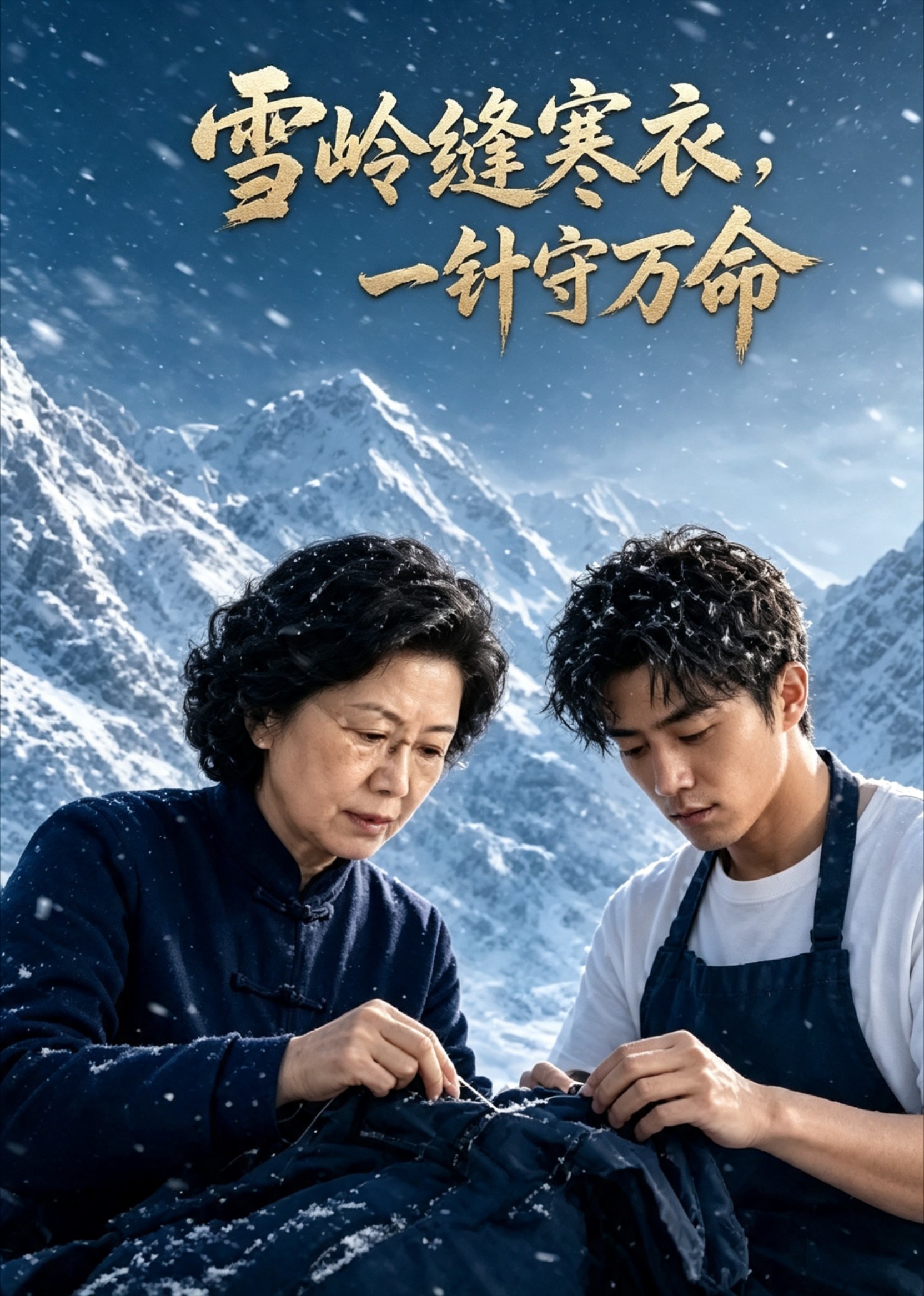 雪岭缝寒衣，一针守万命