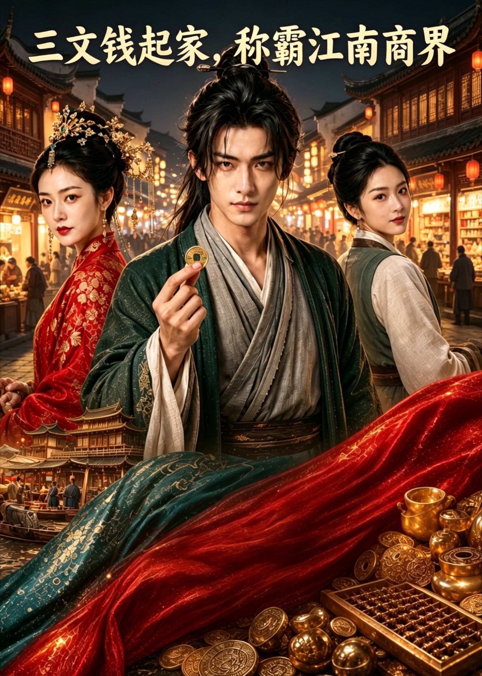 三文钱起家，称霸江南商界