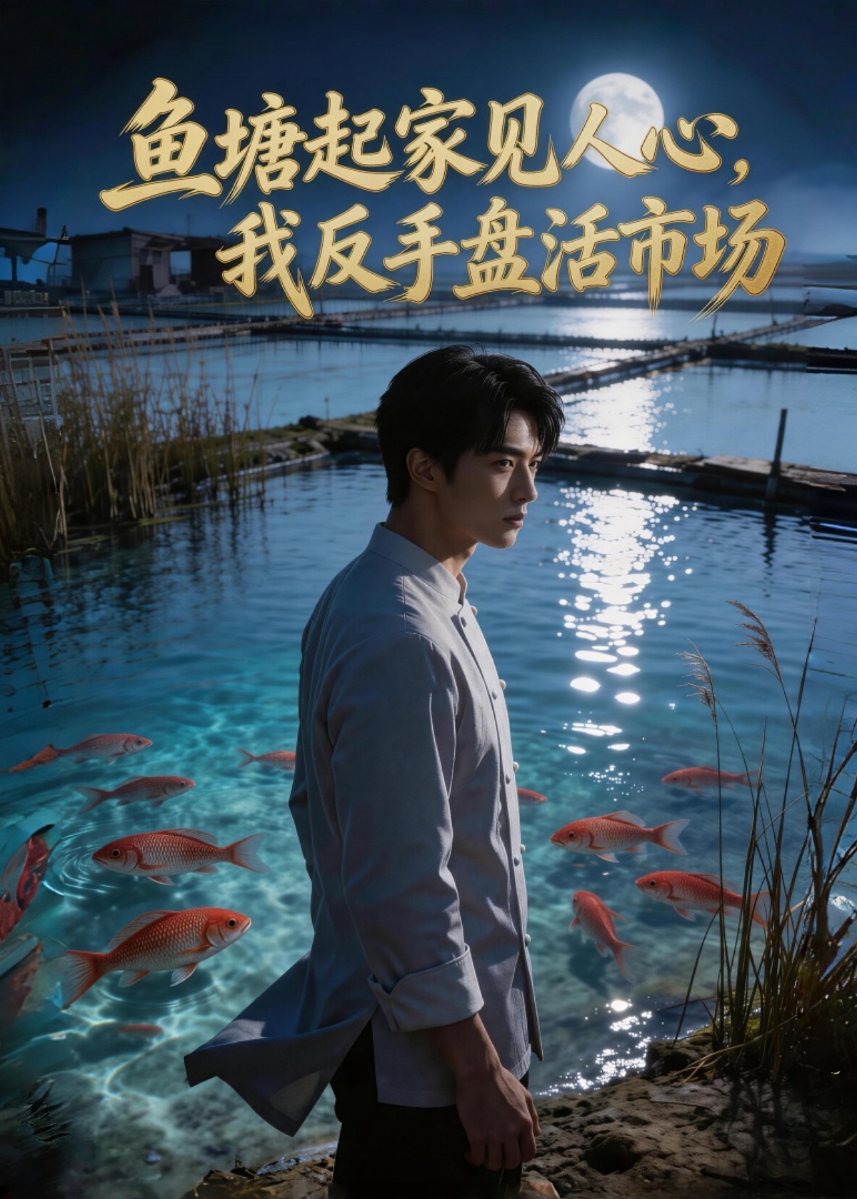 鱼塘起家见人心，我反手盘活市场