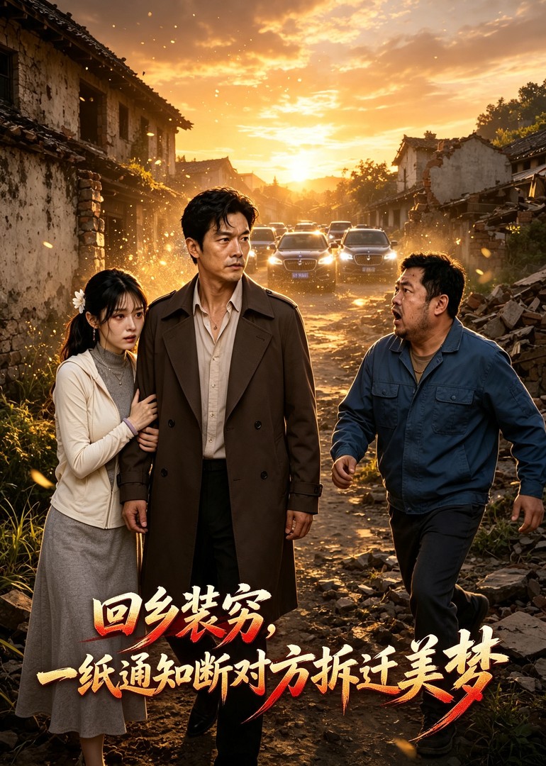 回乡装穷，一纸通知断对方拆迁美梦