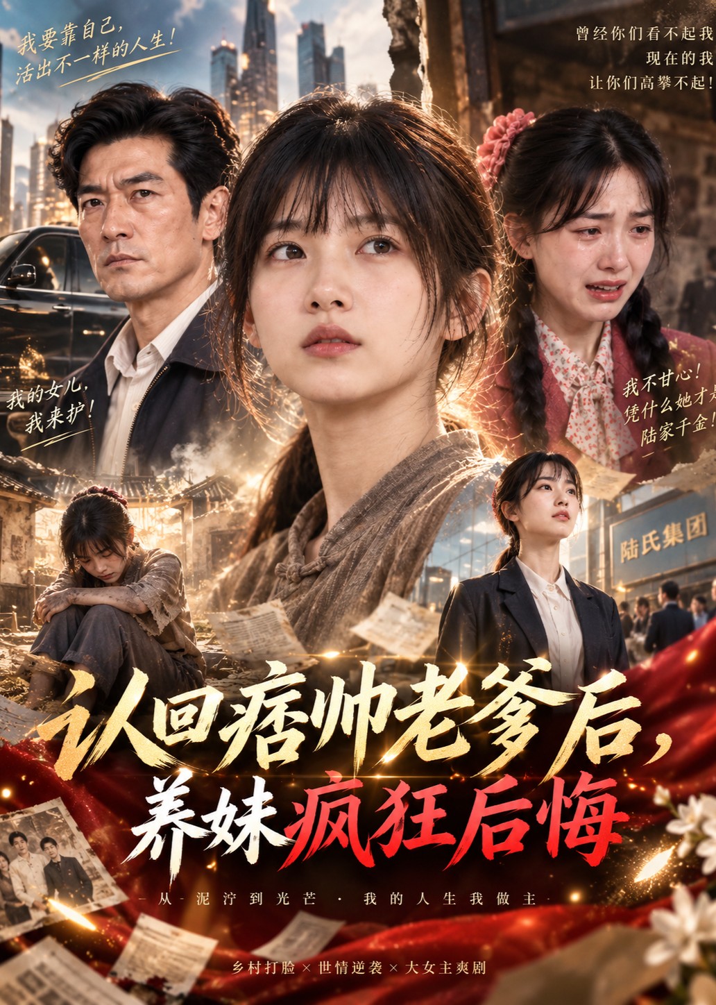 认回痞帅老爹后养妹疯狂后悔封面图