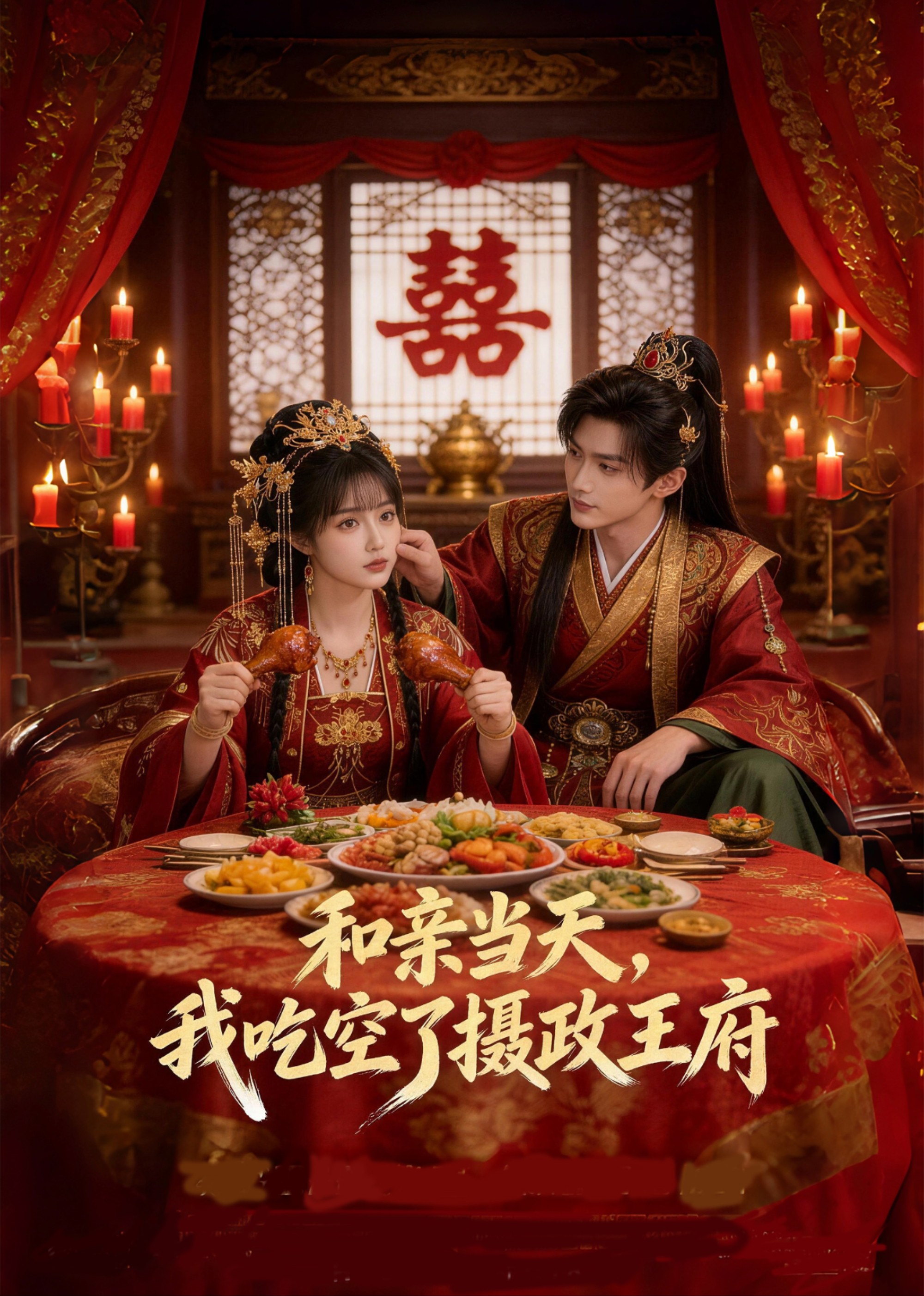 和亲当天，我吃空了摄政王府封面图
