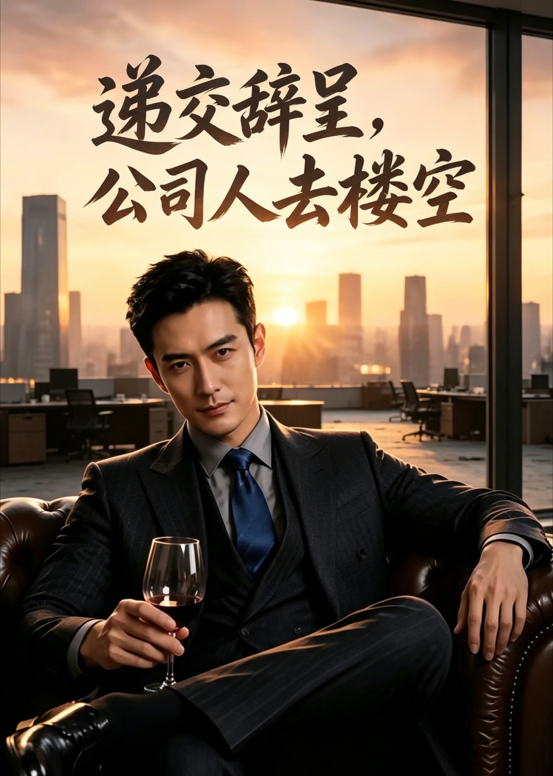 递交辞呈，公司人去楼空