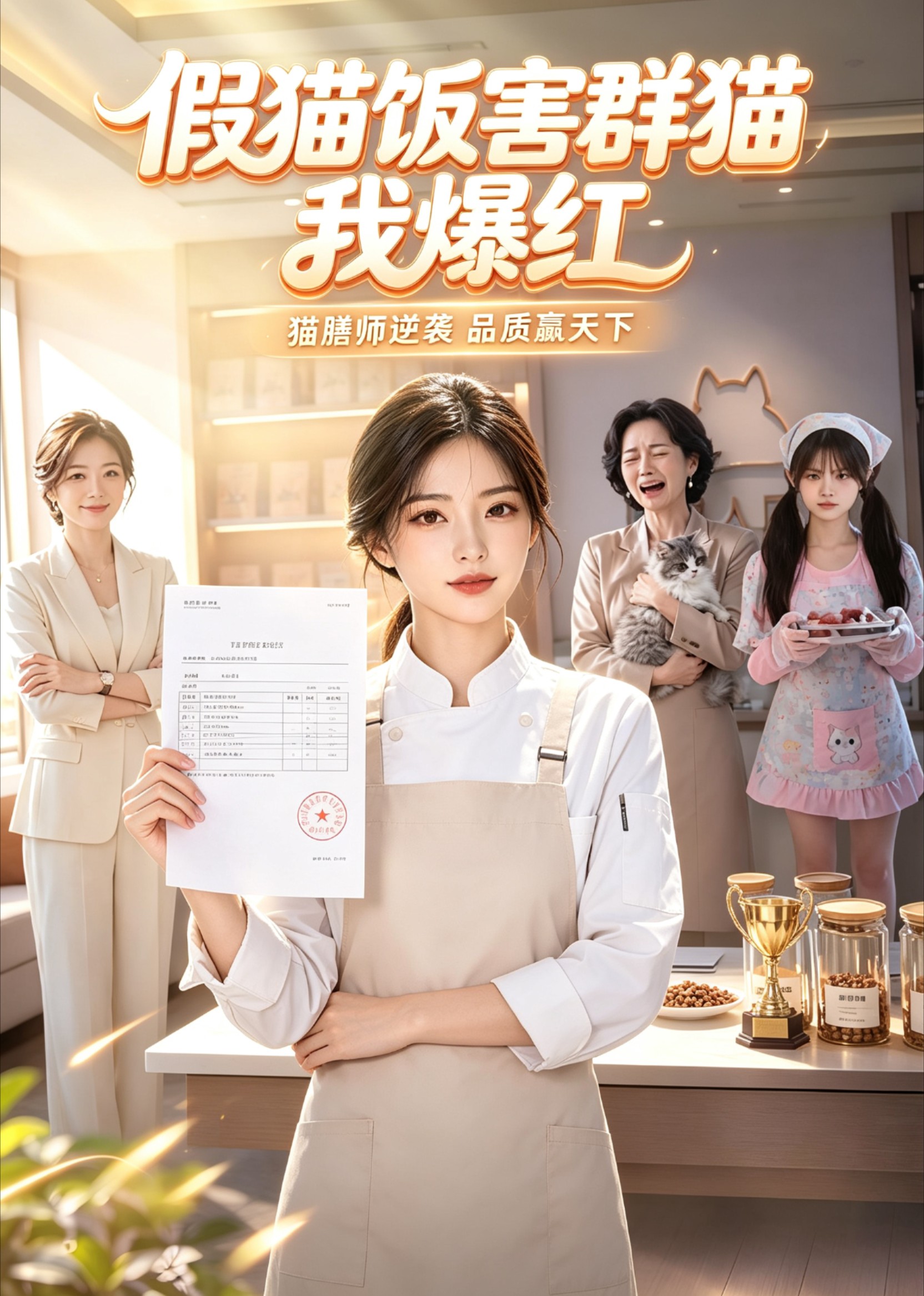 假猫饭害群猫我爆红