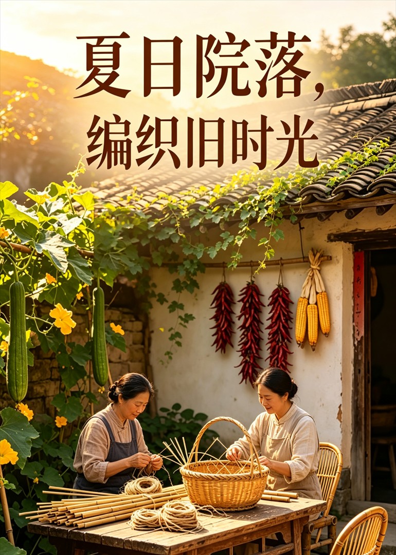 夏日院落，编织旧时光封面图