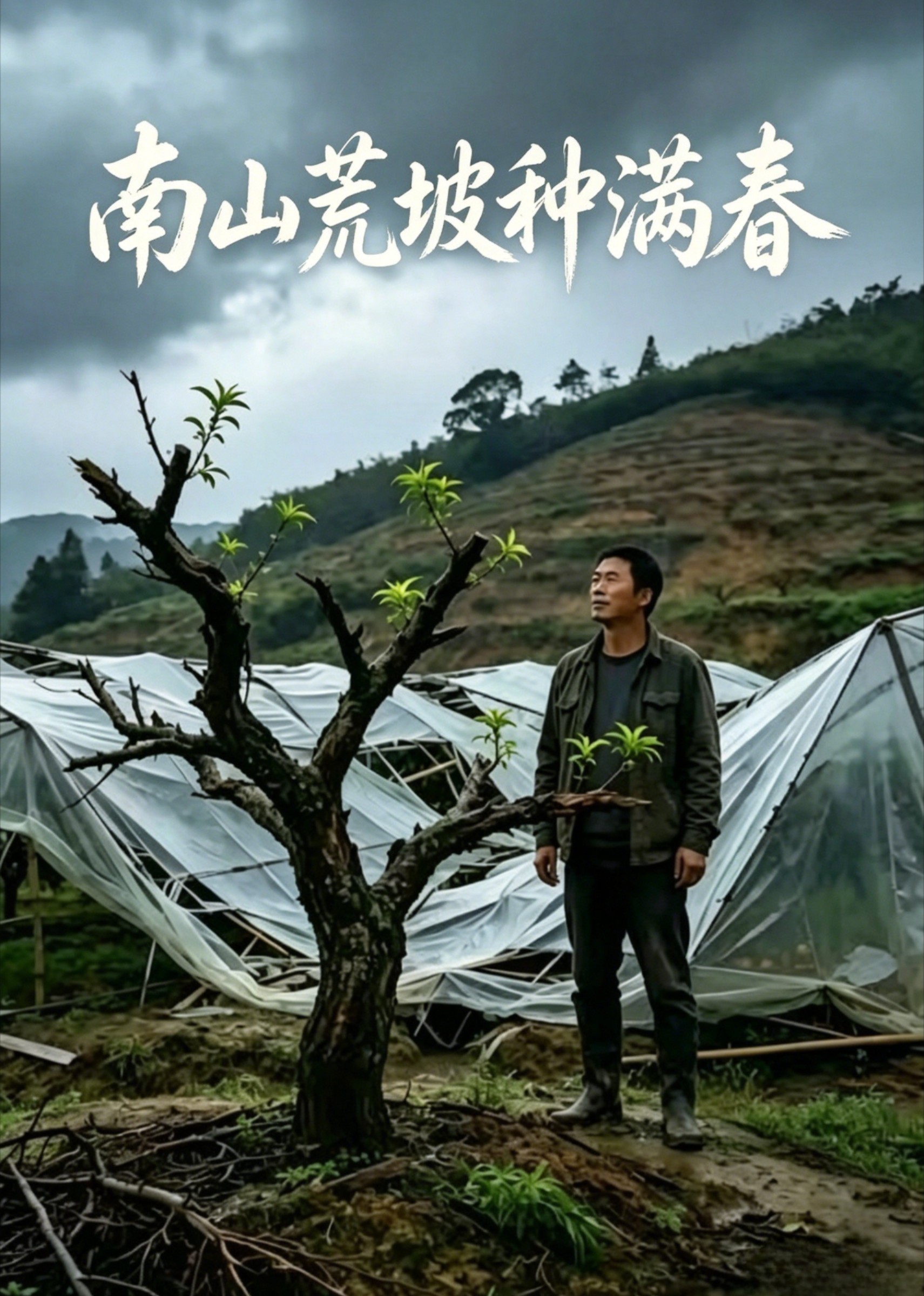 南山荒坡种满春