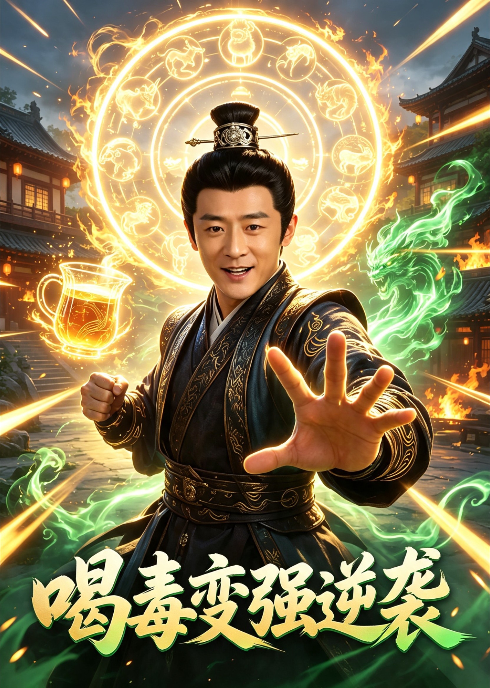 喝毒变强逆袭封面图