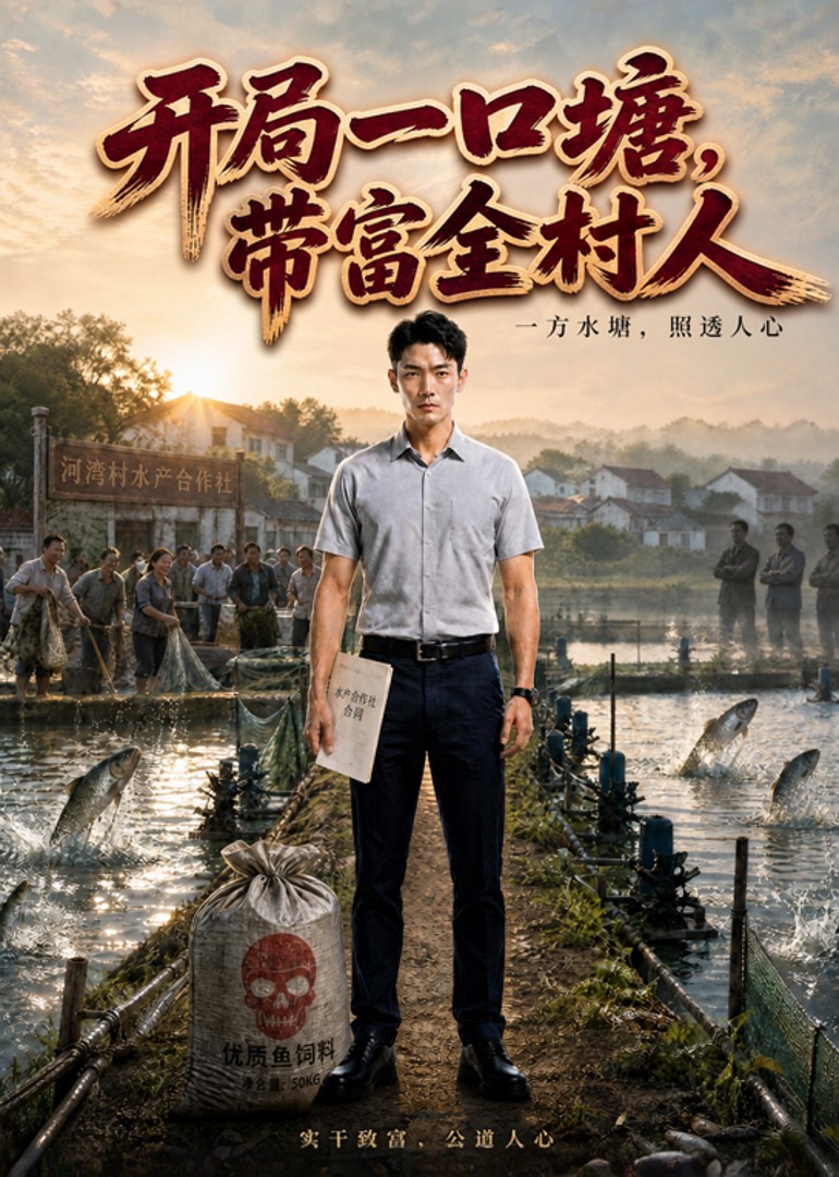 开局一口塘，带富全村人封面图