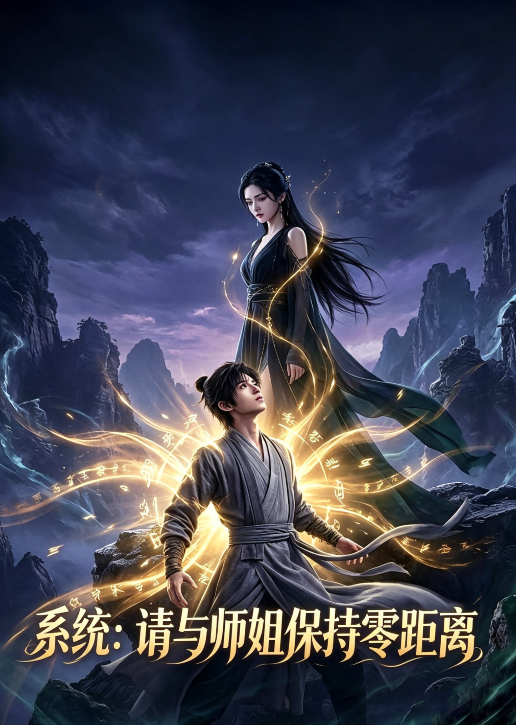 系统：请与师姐保持零距离