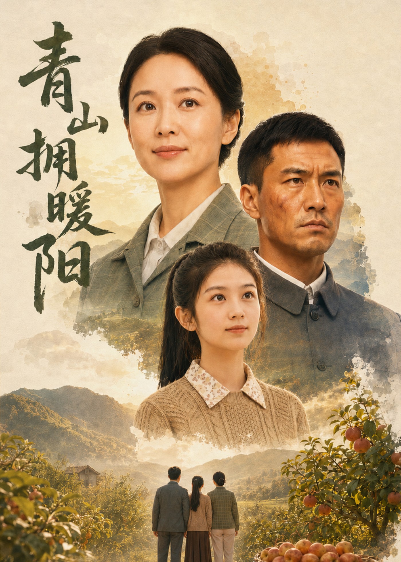 青山拥暖阳