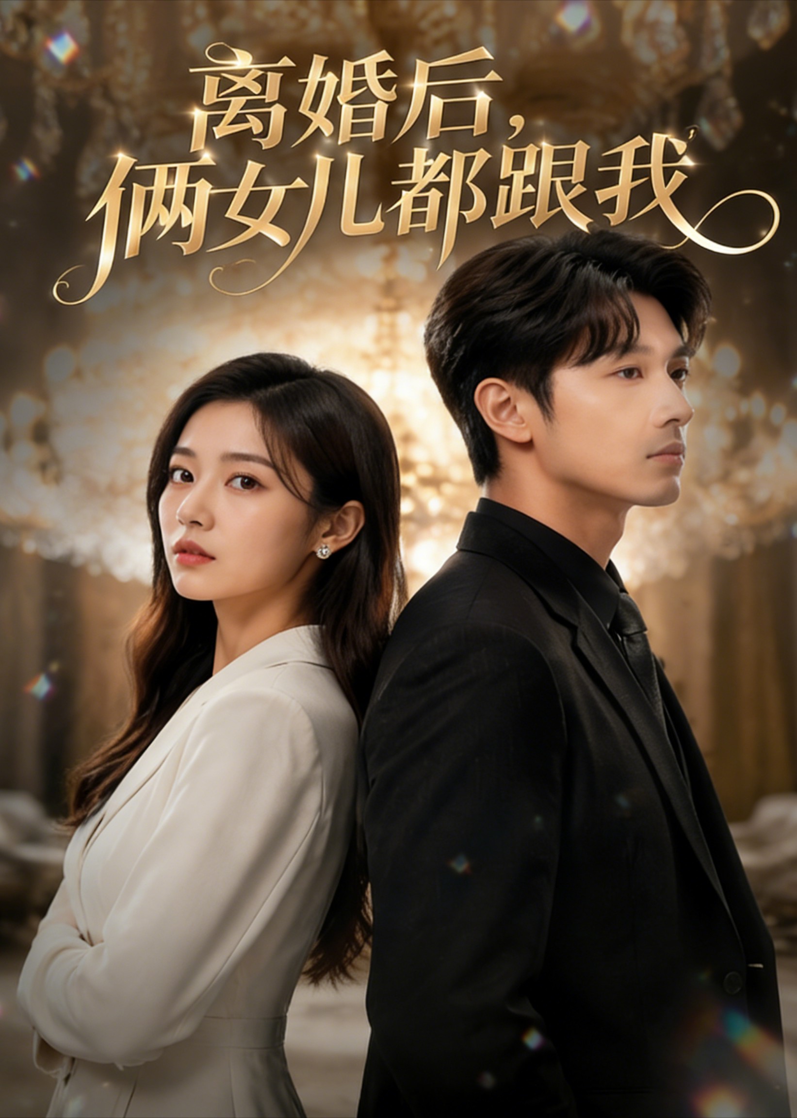 离婚后，俩女儿都跟我