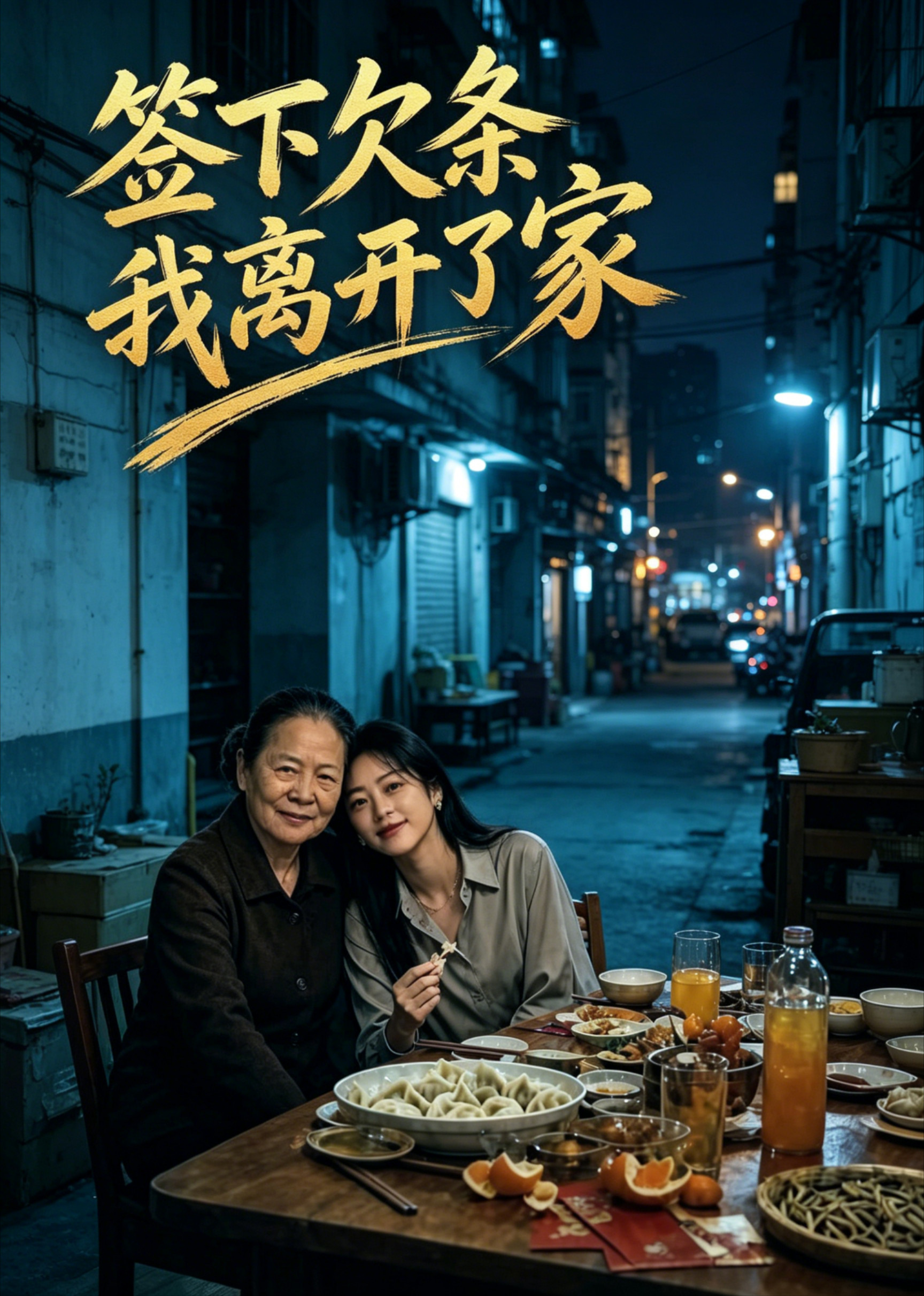 签下欠条我离开了家