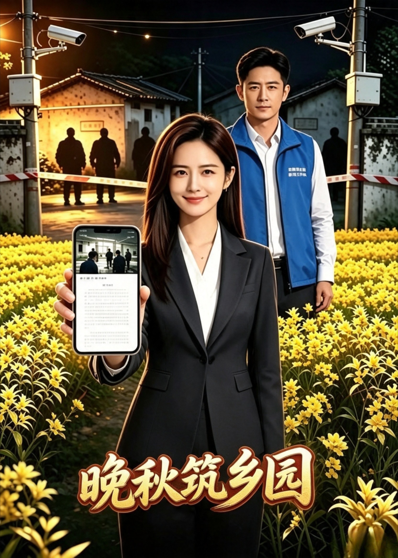 晚秋筑乡园