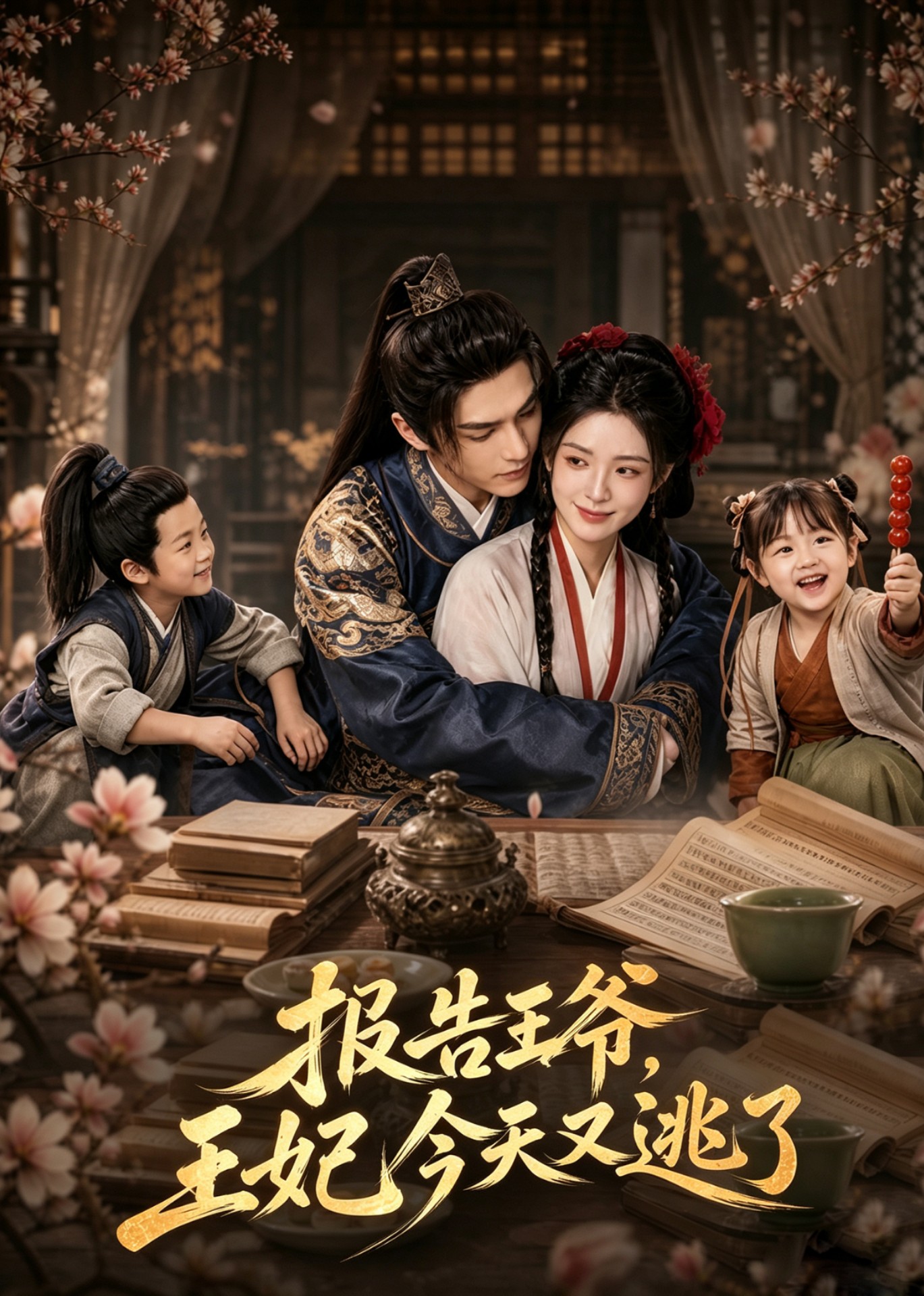 报告王爷，王妃今天又逃了