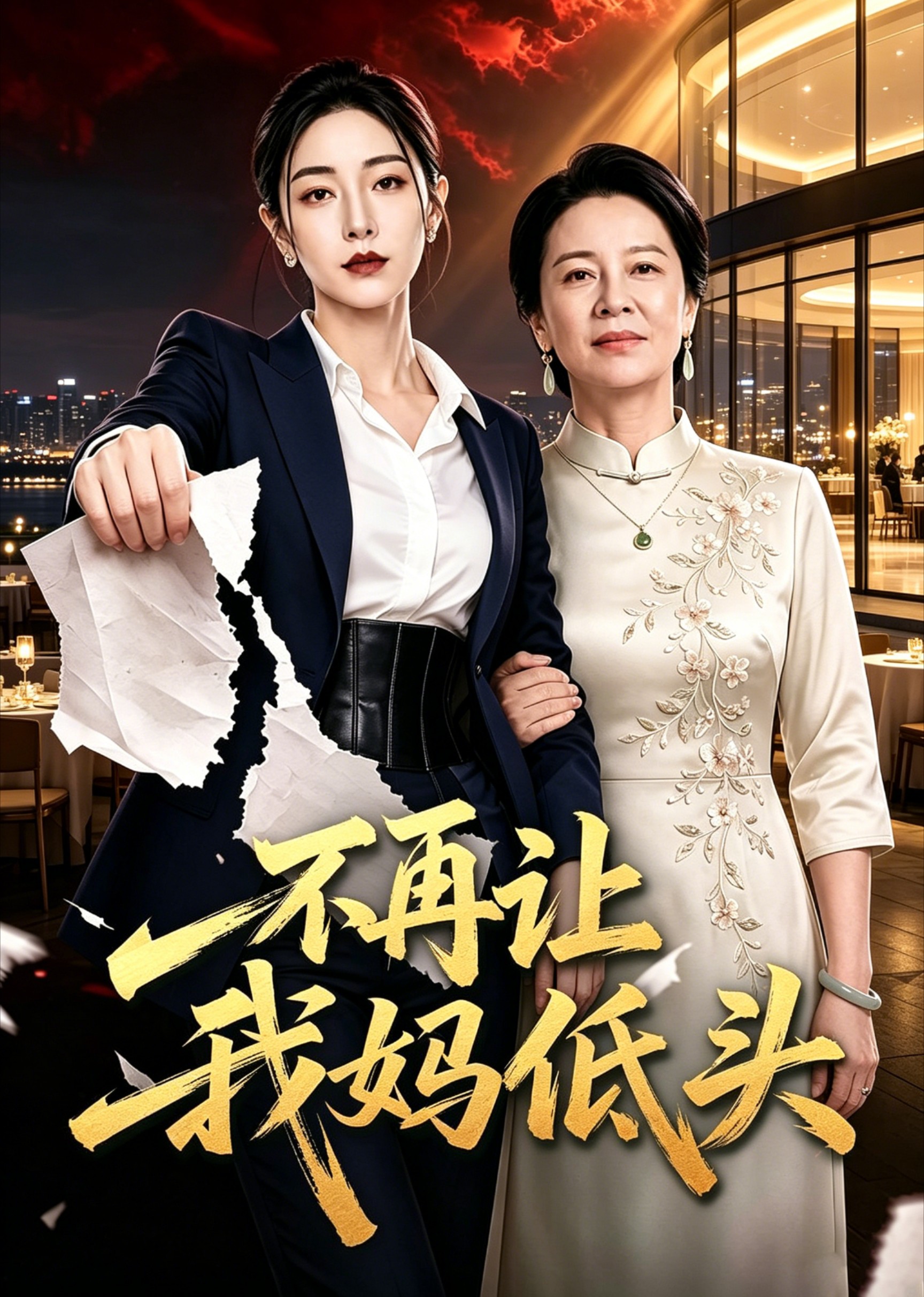 不再让我妈低头