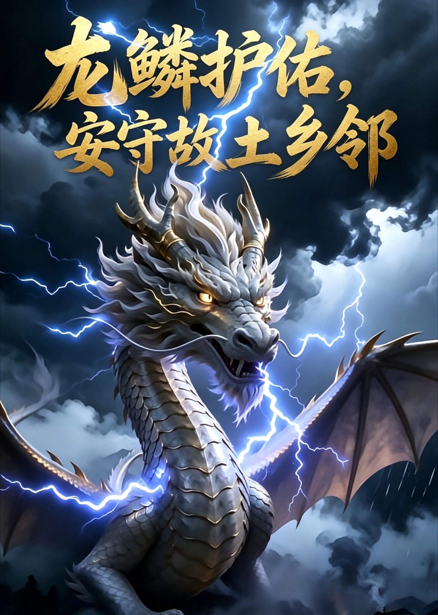 龙鳞护佑，安守故土乡邻