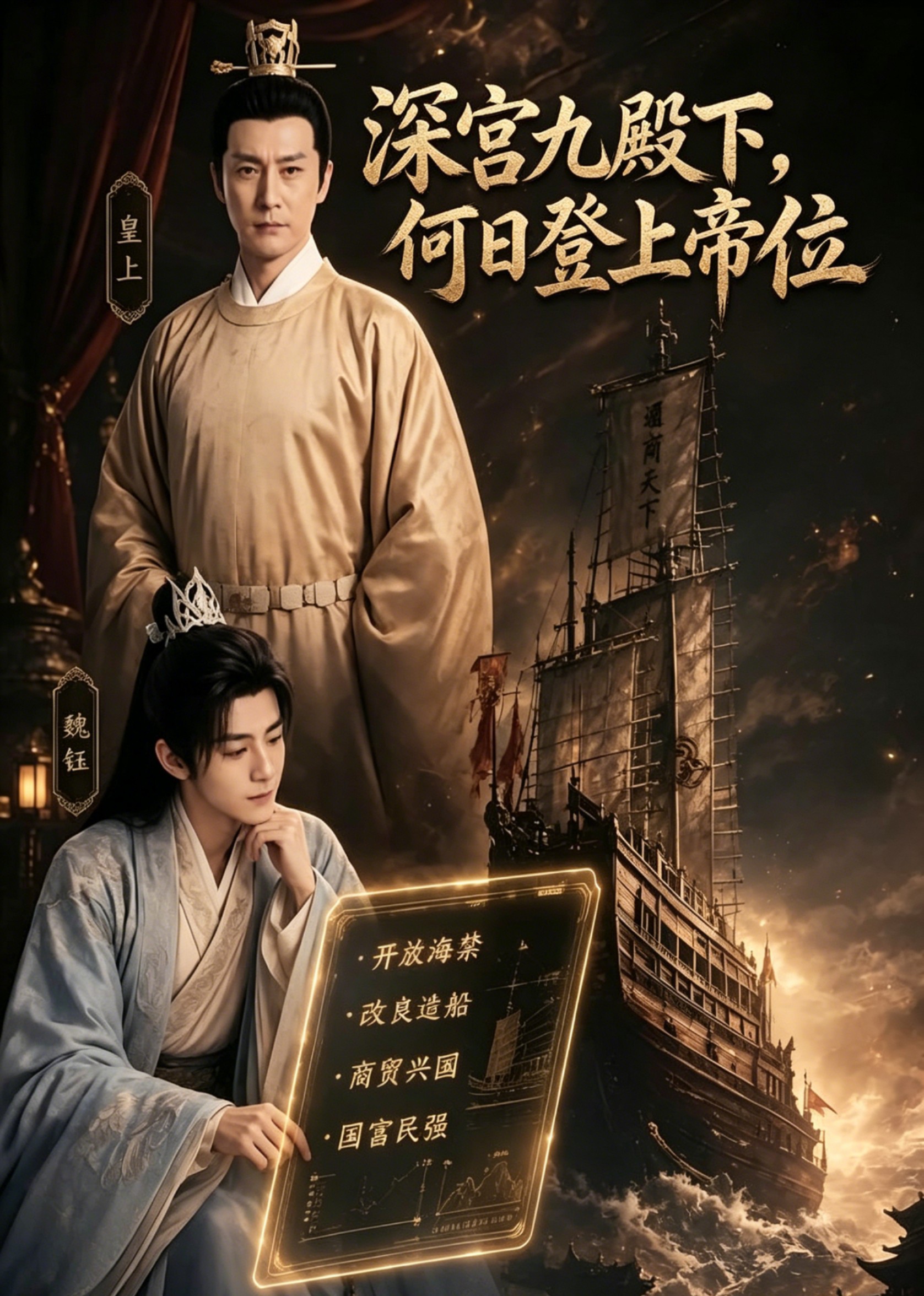 深宫九殿下，何日登上帝位