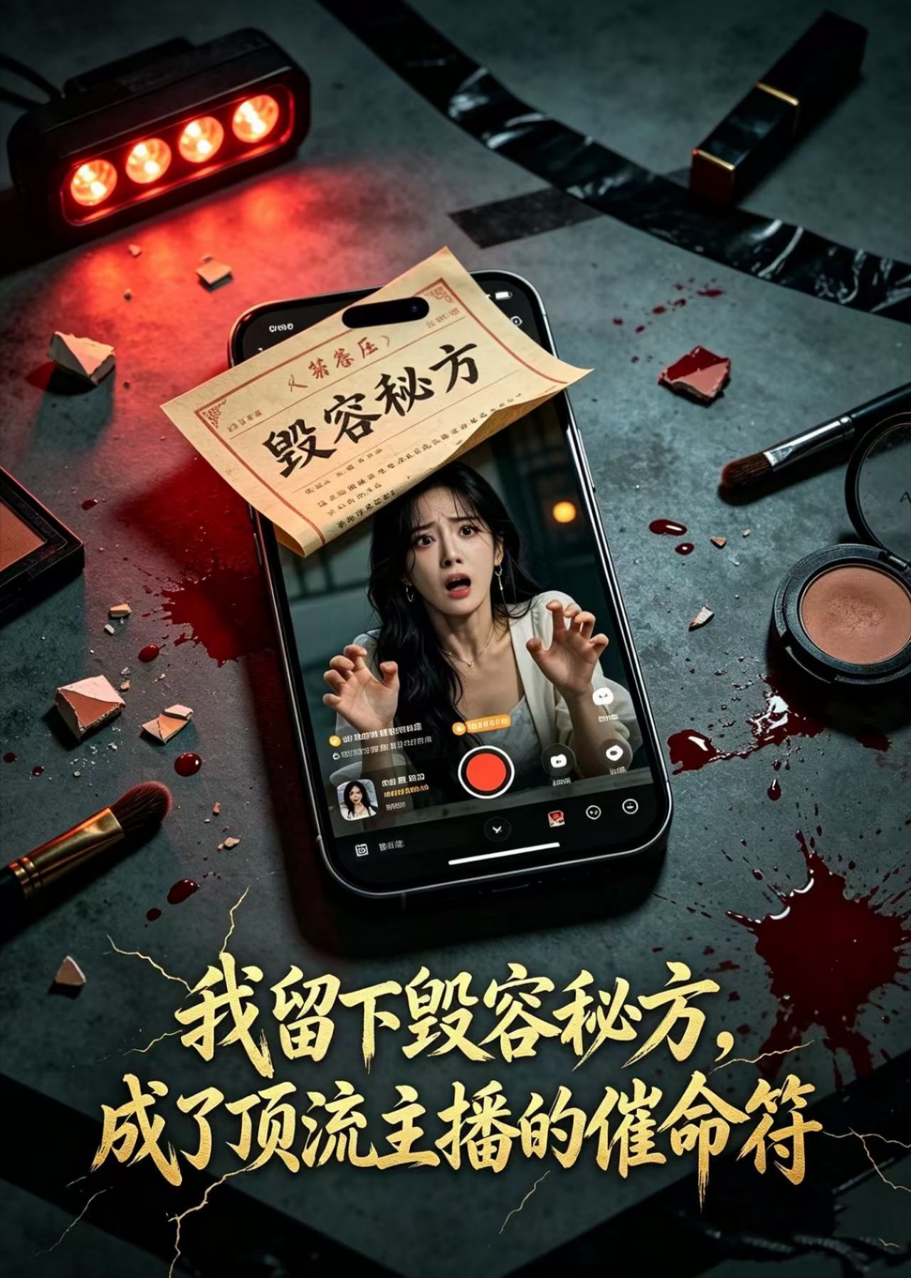 我留下“毁容”秘方，成了顶流主播的催命符
