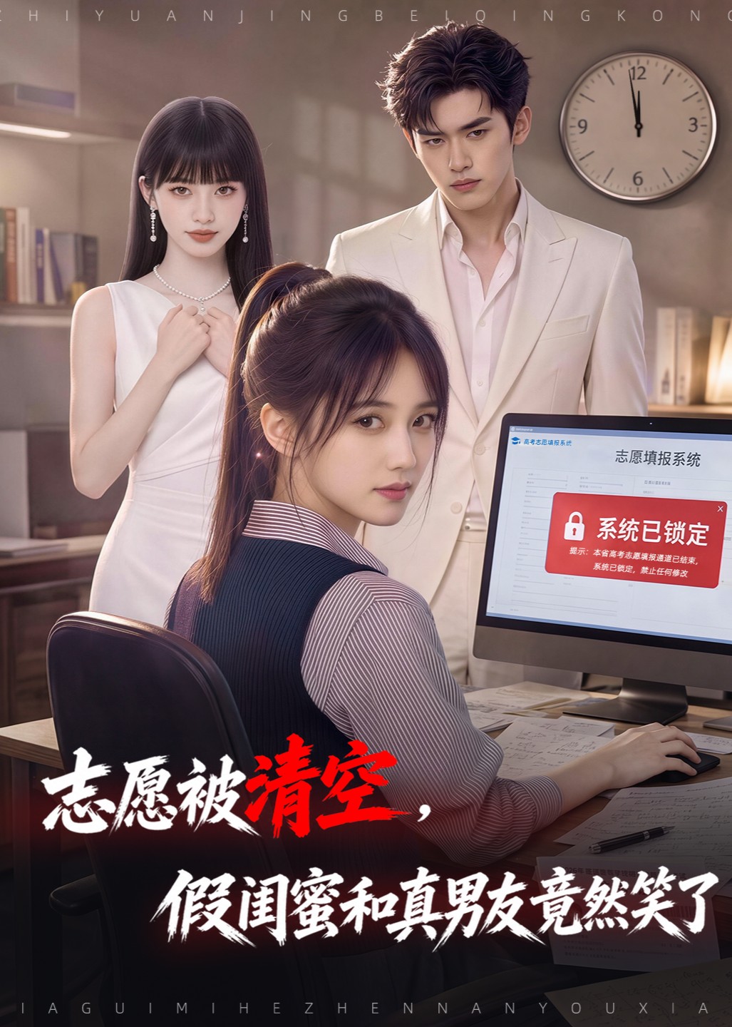 志愿被清空，假闺蜜和真男友竟然笑了