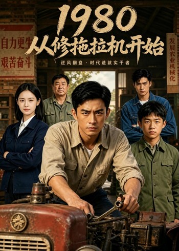 1980从修拖拉机开始