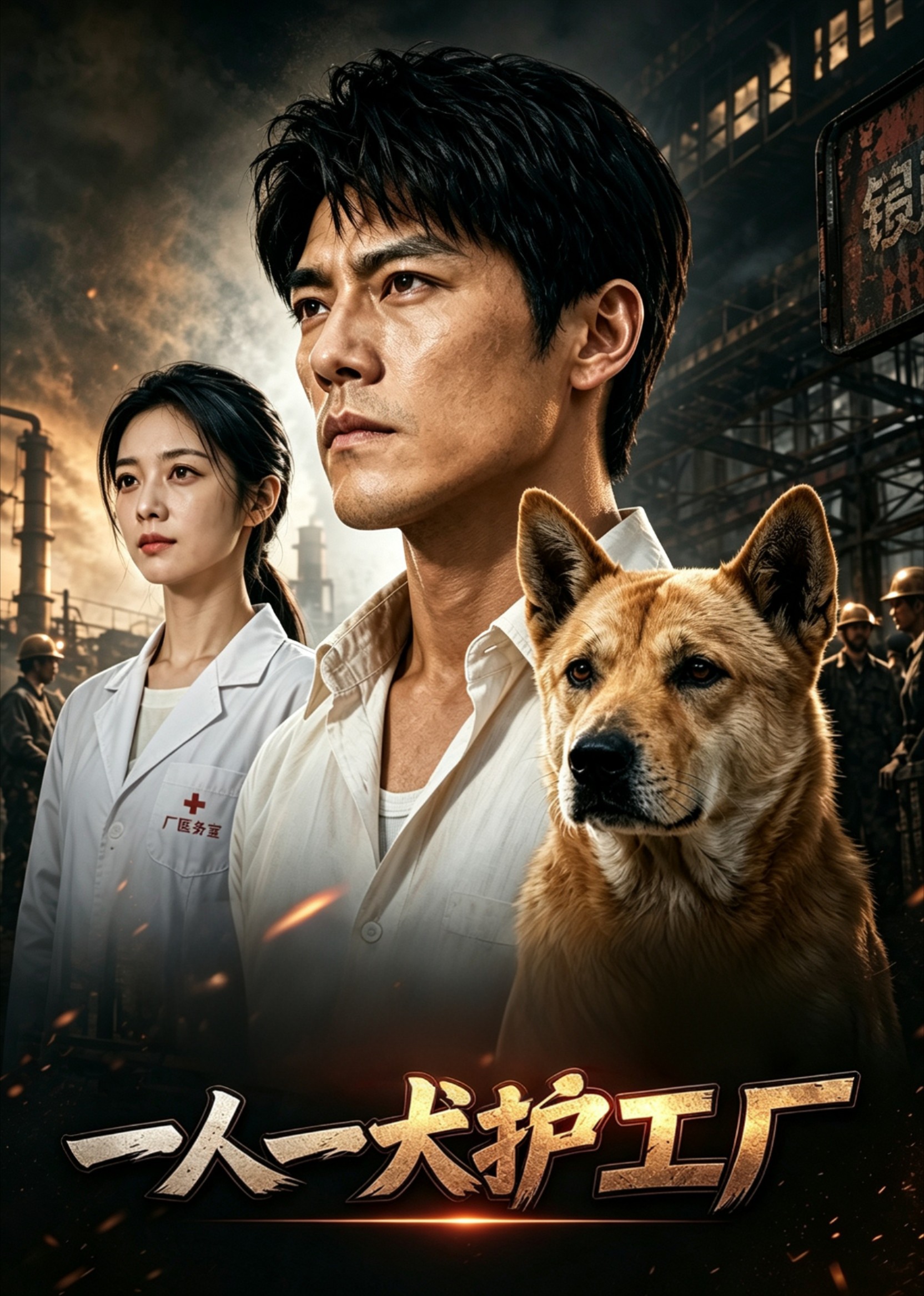 一人一犬护工厂封面图