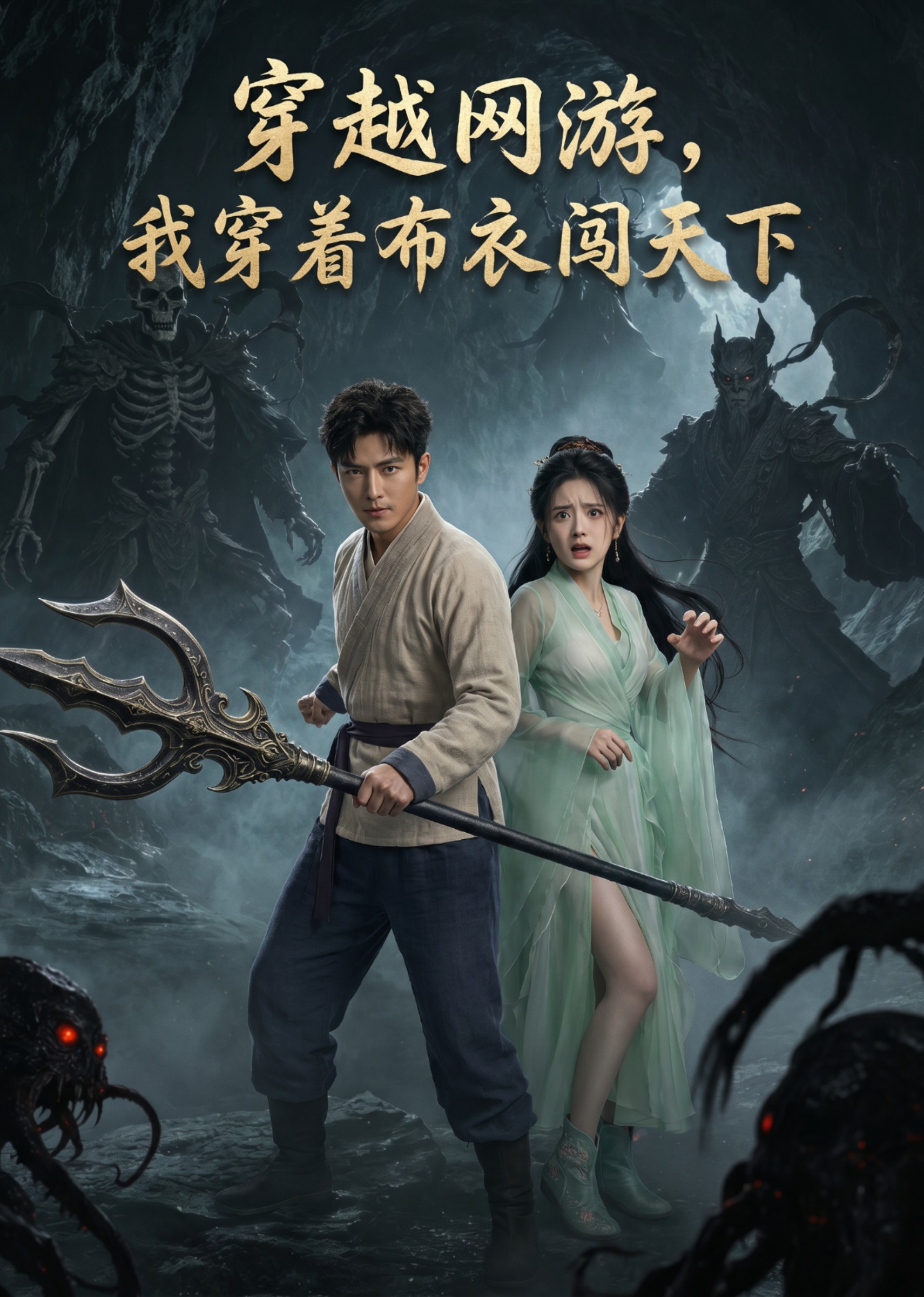 穿越网游，我穿着布衣闯天下封面图