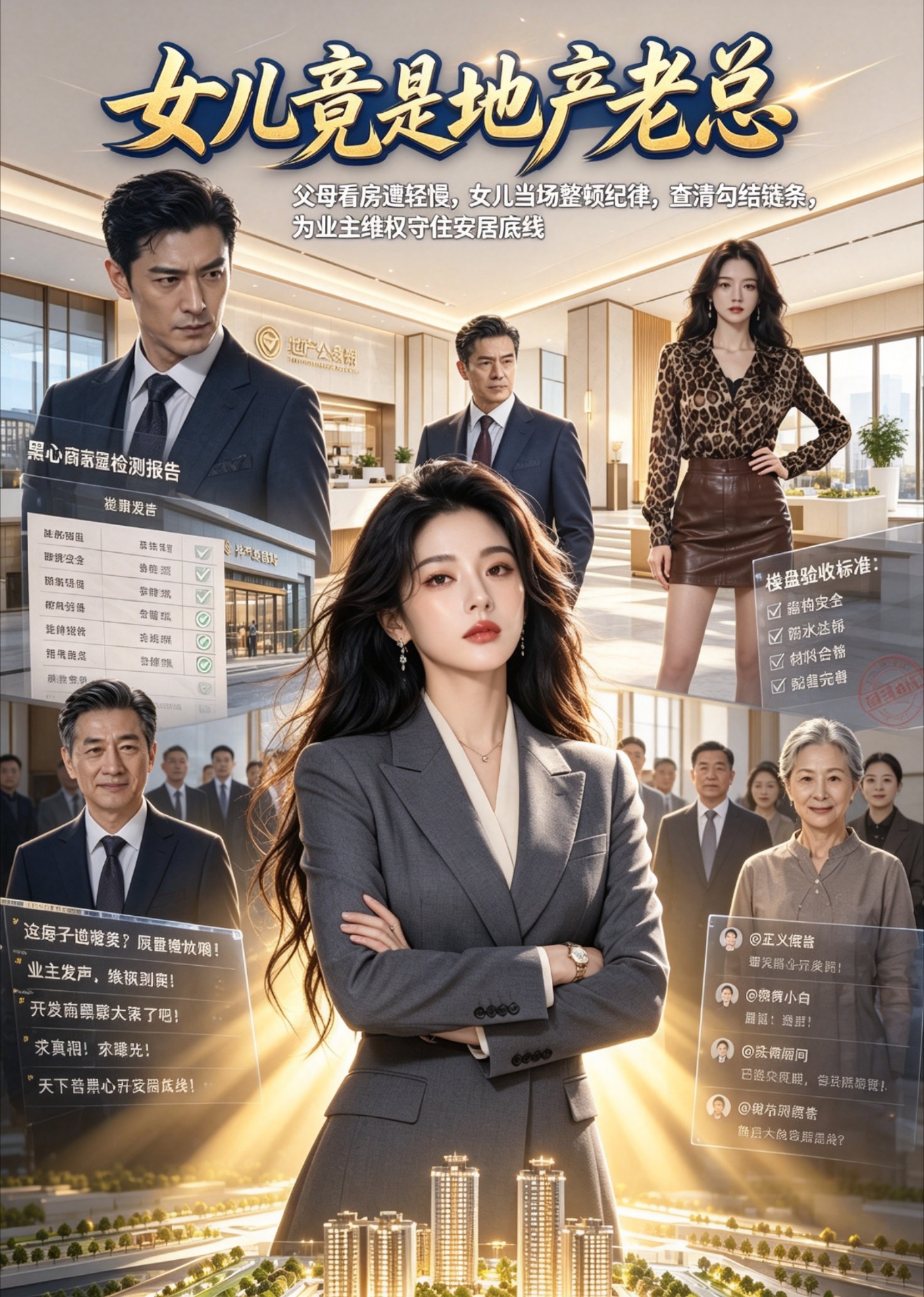 女儿竟是地产老总