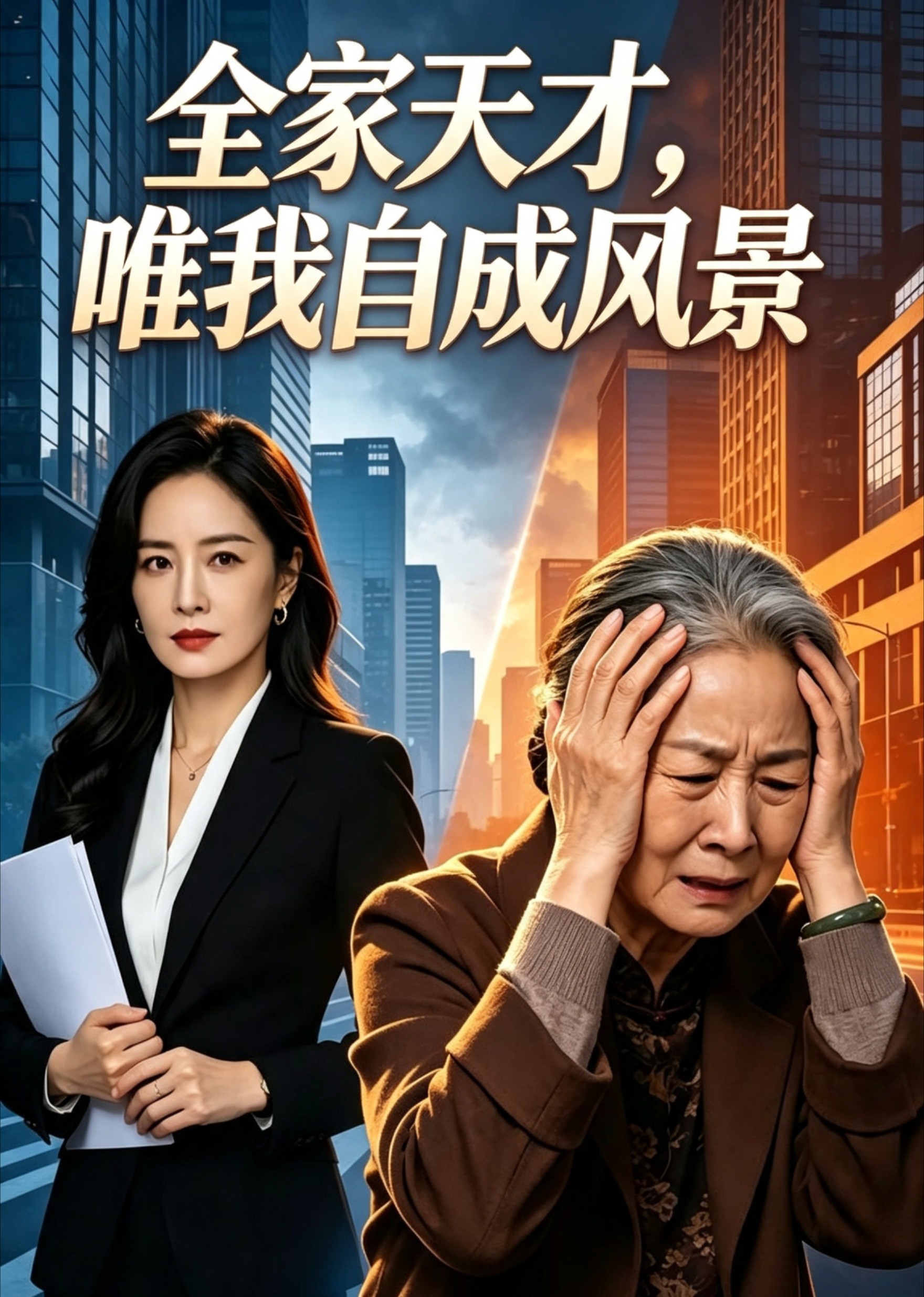 全家天才，唯我自成风景
