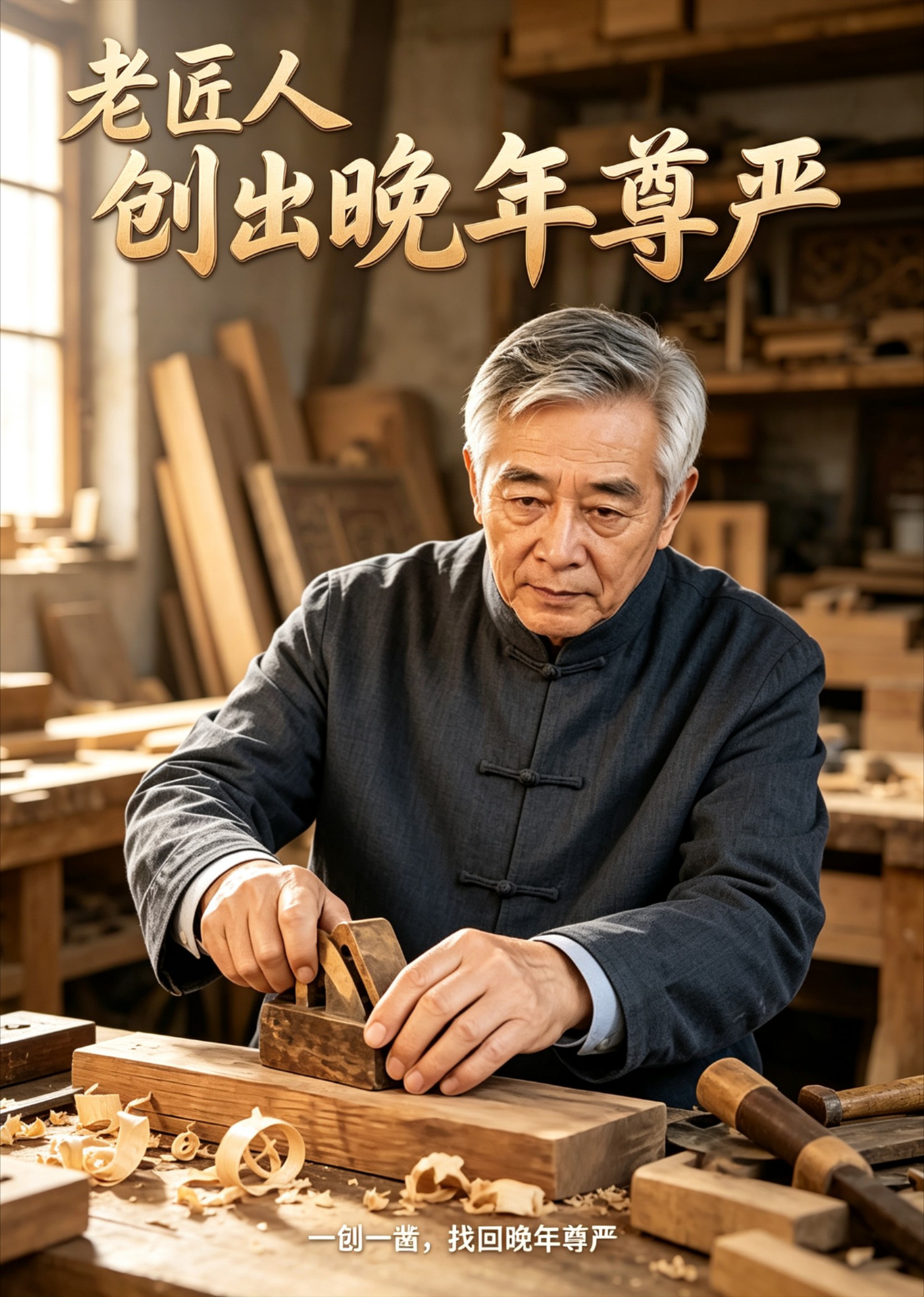 老匠人刨出晚年尊严封面图