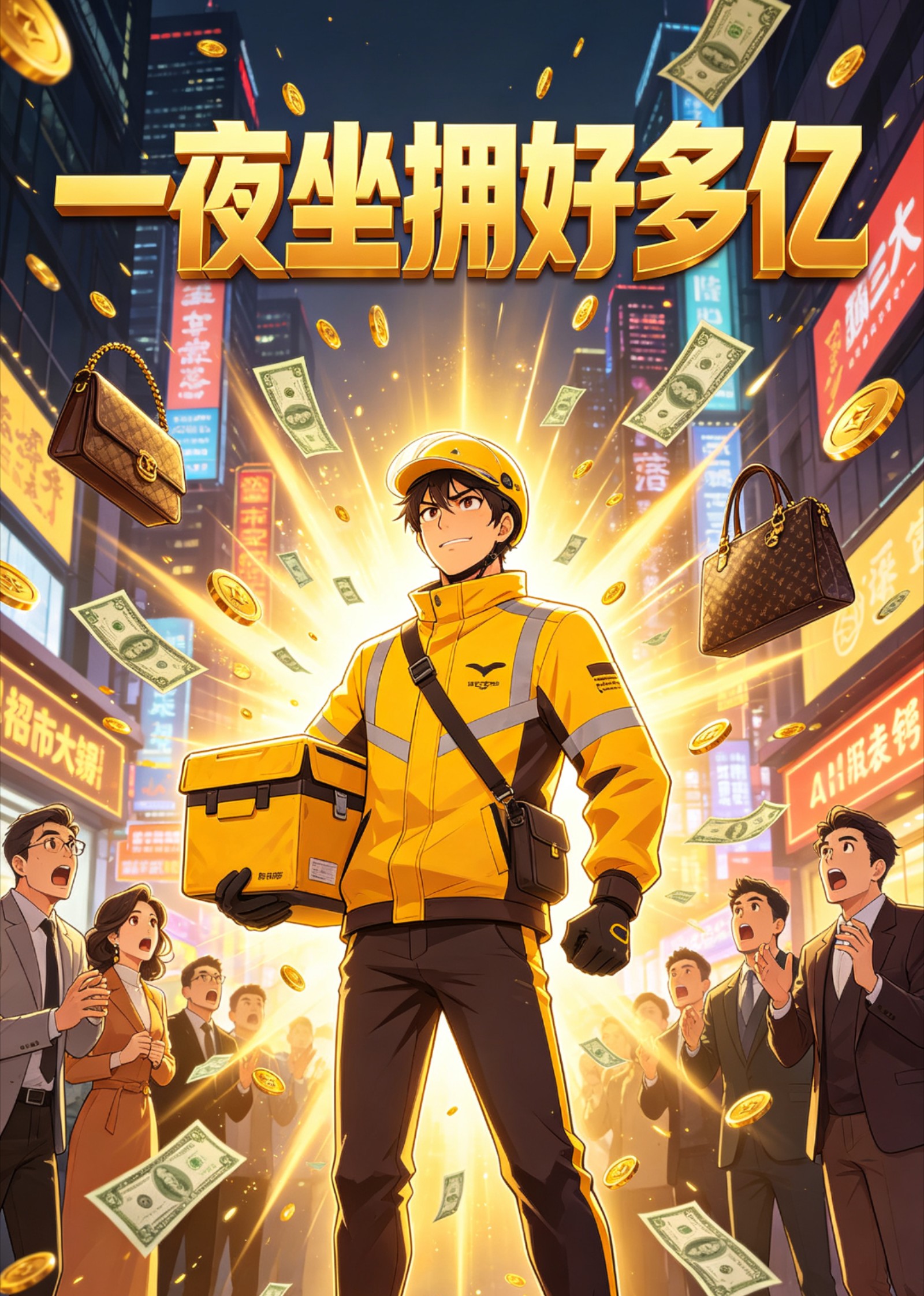 一夜坐拥好多亿封面图