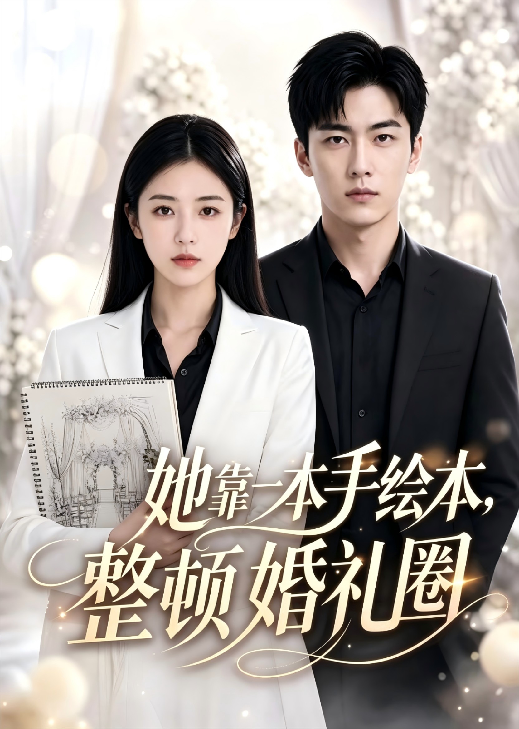 她靠一本手绘本，整顿婚礼圈