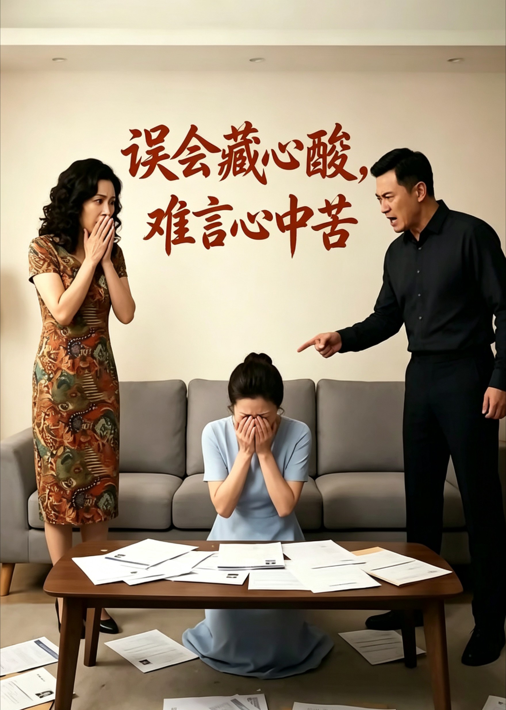 误会藏心酸，难言心中苦