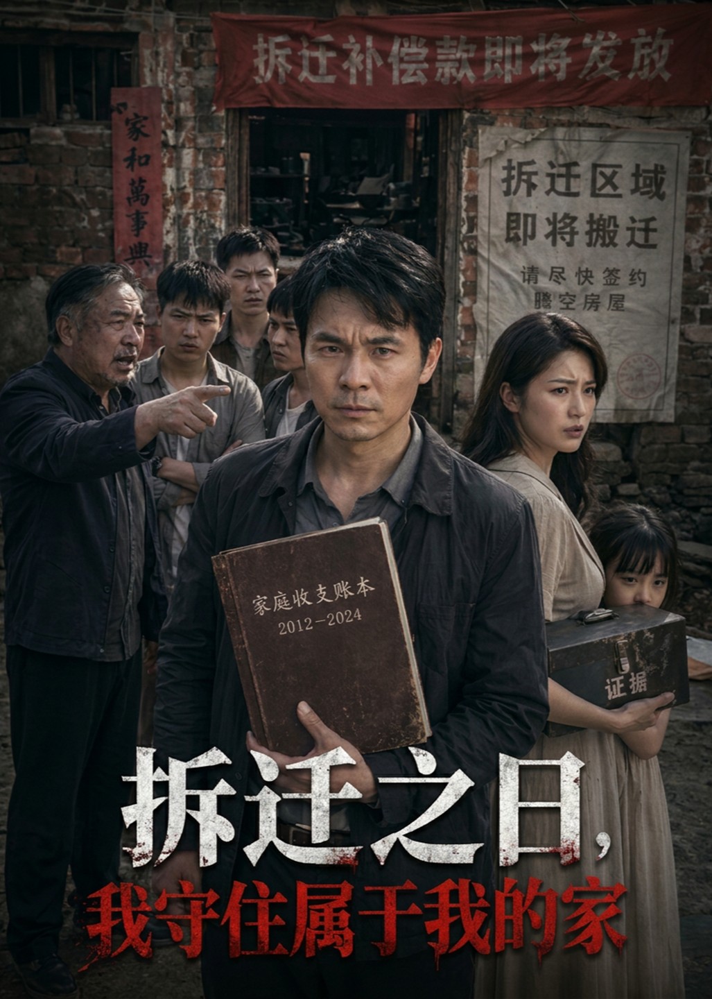 拆迁之日，我守住属于我的家
