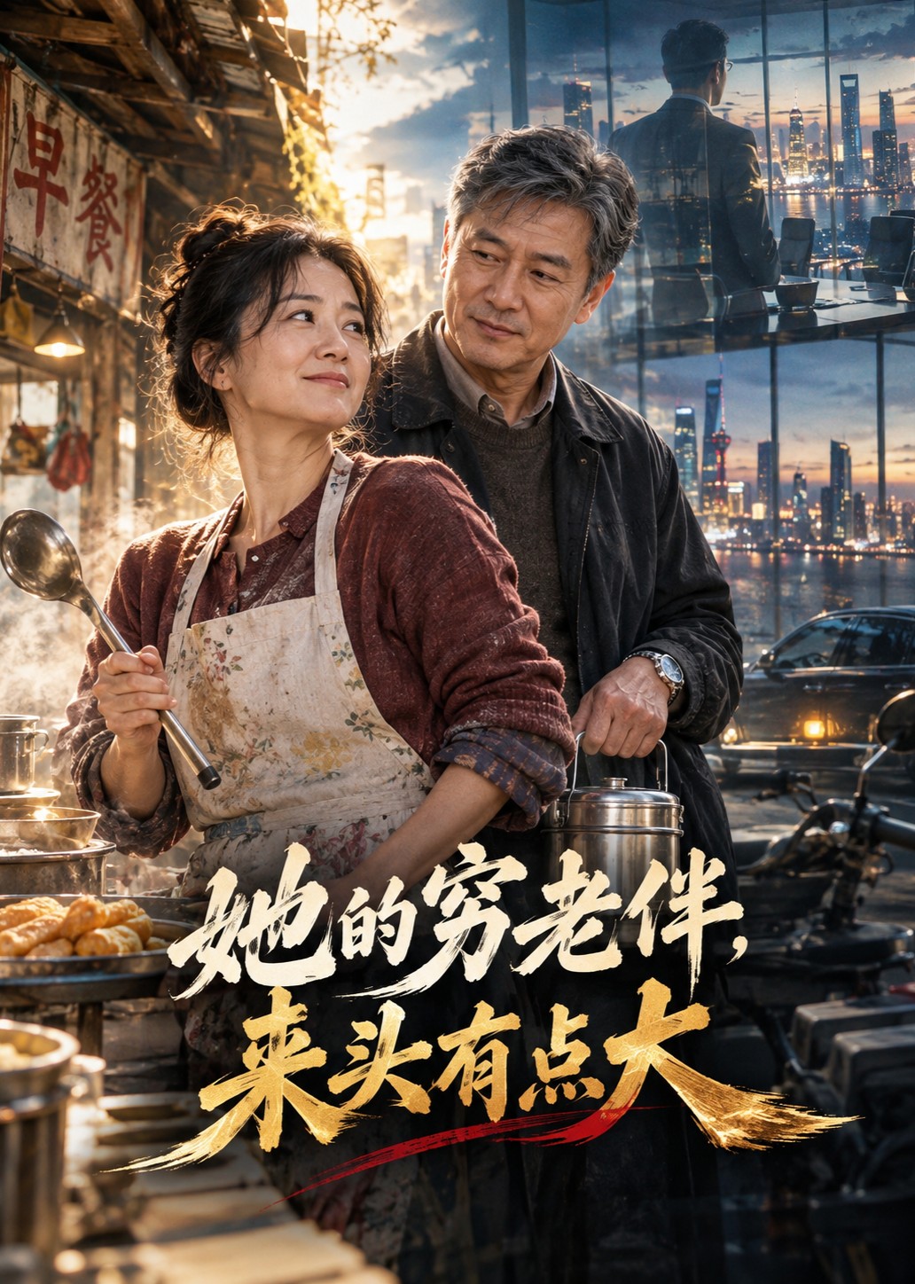 她的穷老伴，来头有点大