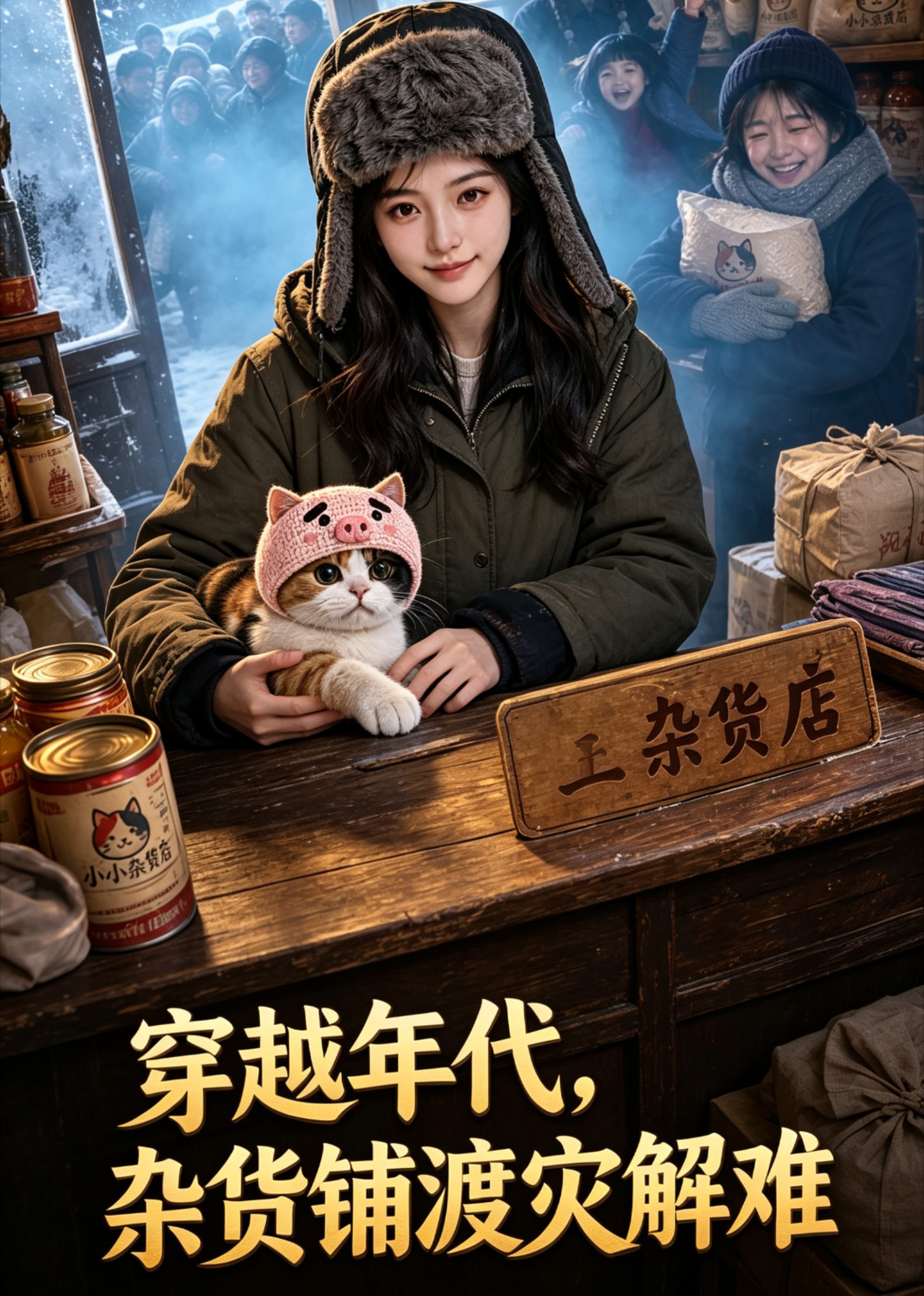 穿越年代，杂货铺渡灾解难封面图