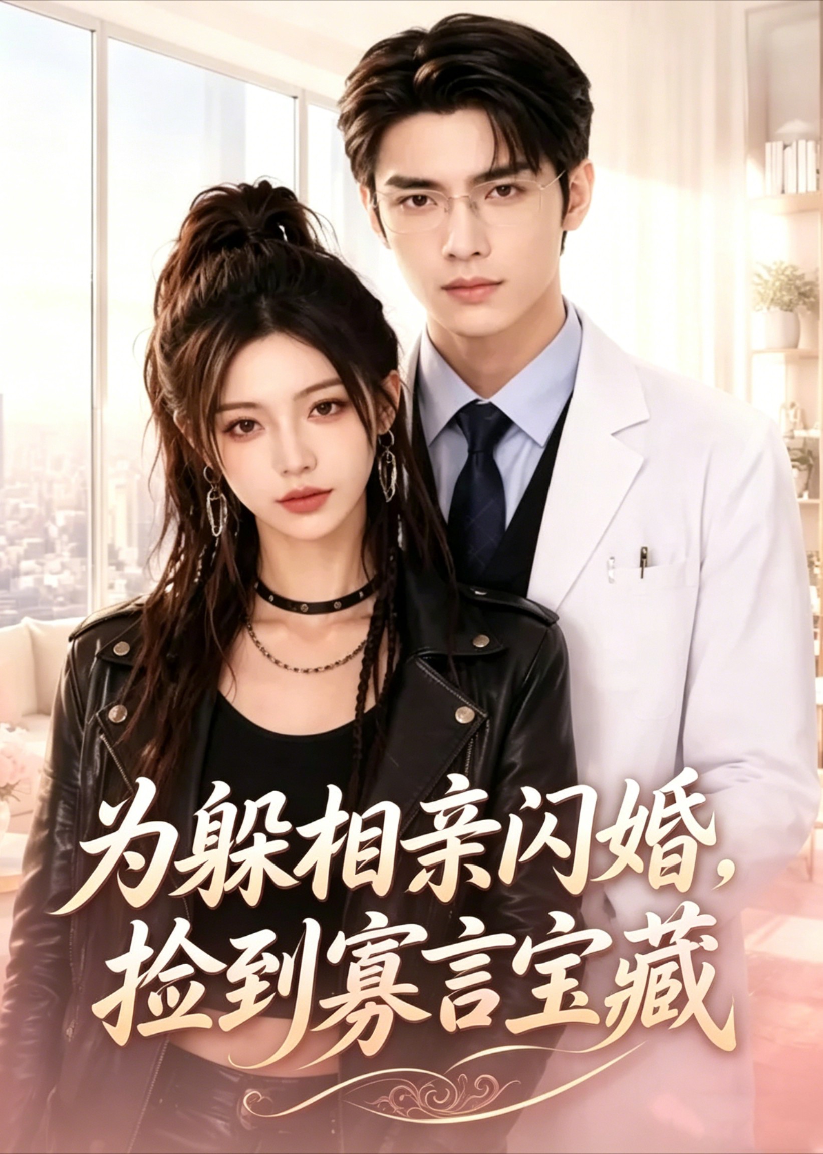 为躲相亲闪婚，捡到寡言宝藏