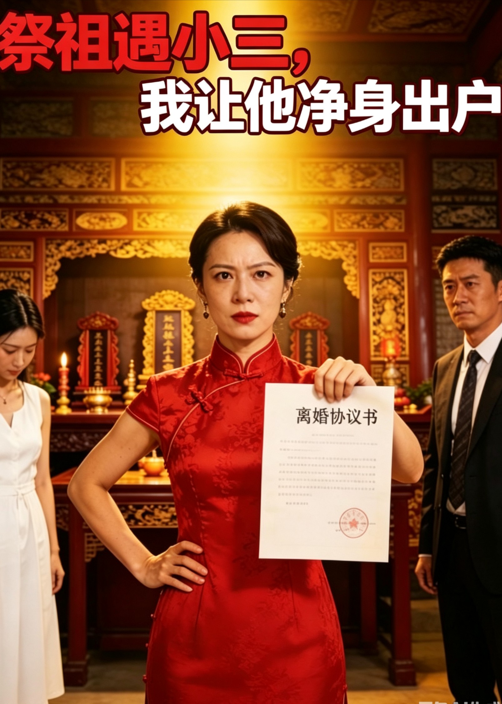 祭祖遇小三我让他净身出户封面图