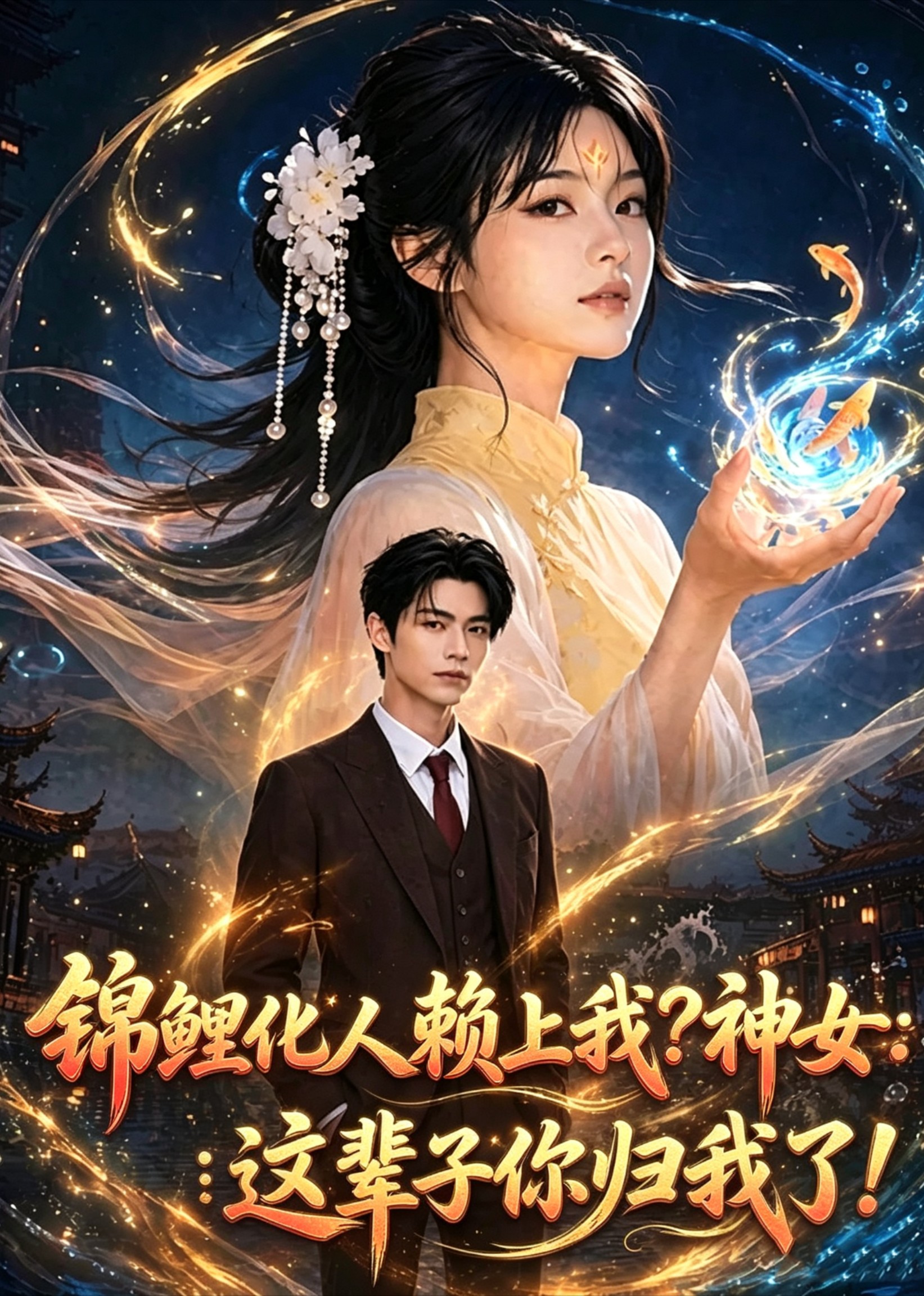 锦鲤化人赖上我？神女：这辈子你归我了！