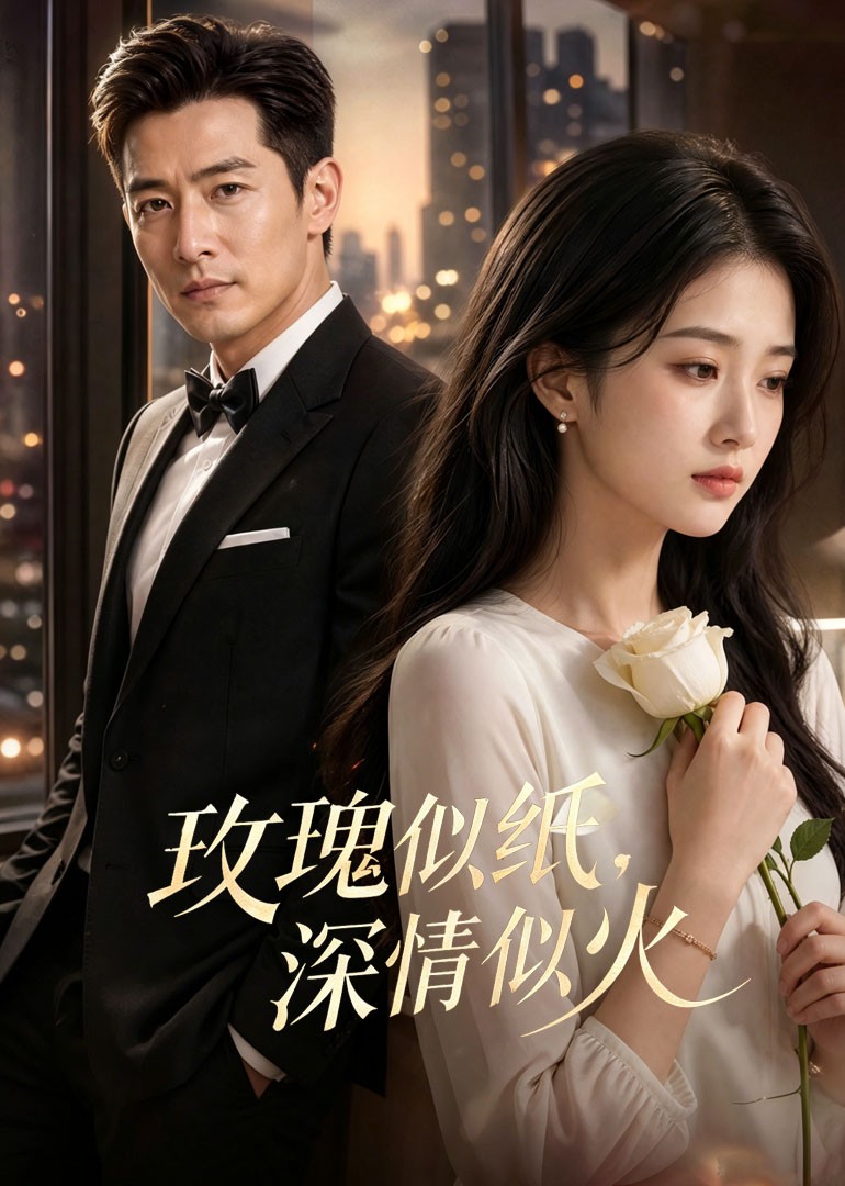 玫瑰似纸，深情似火