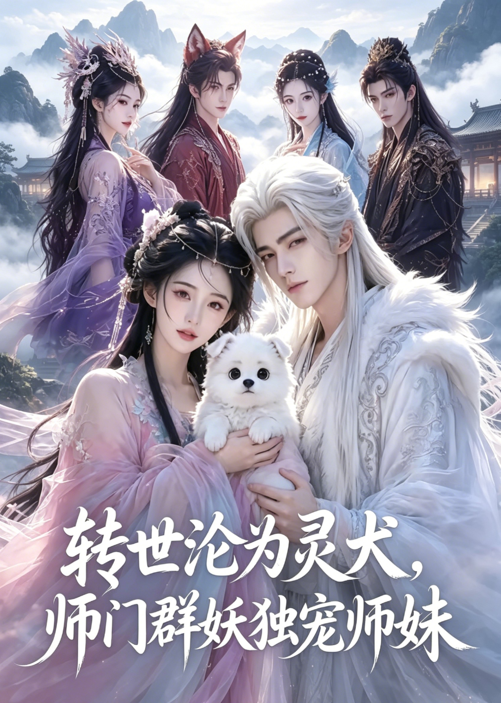 转世沦为灵犬，师门群妖独宠师妹