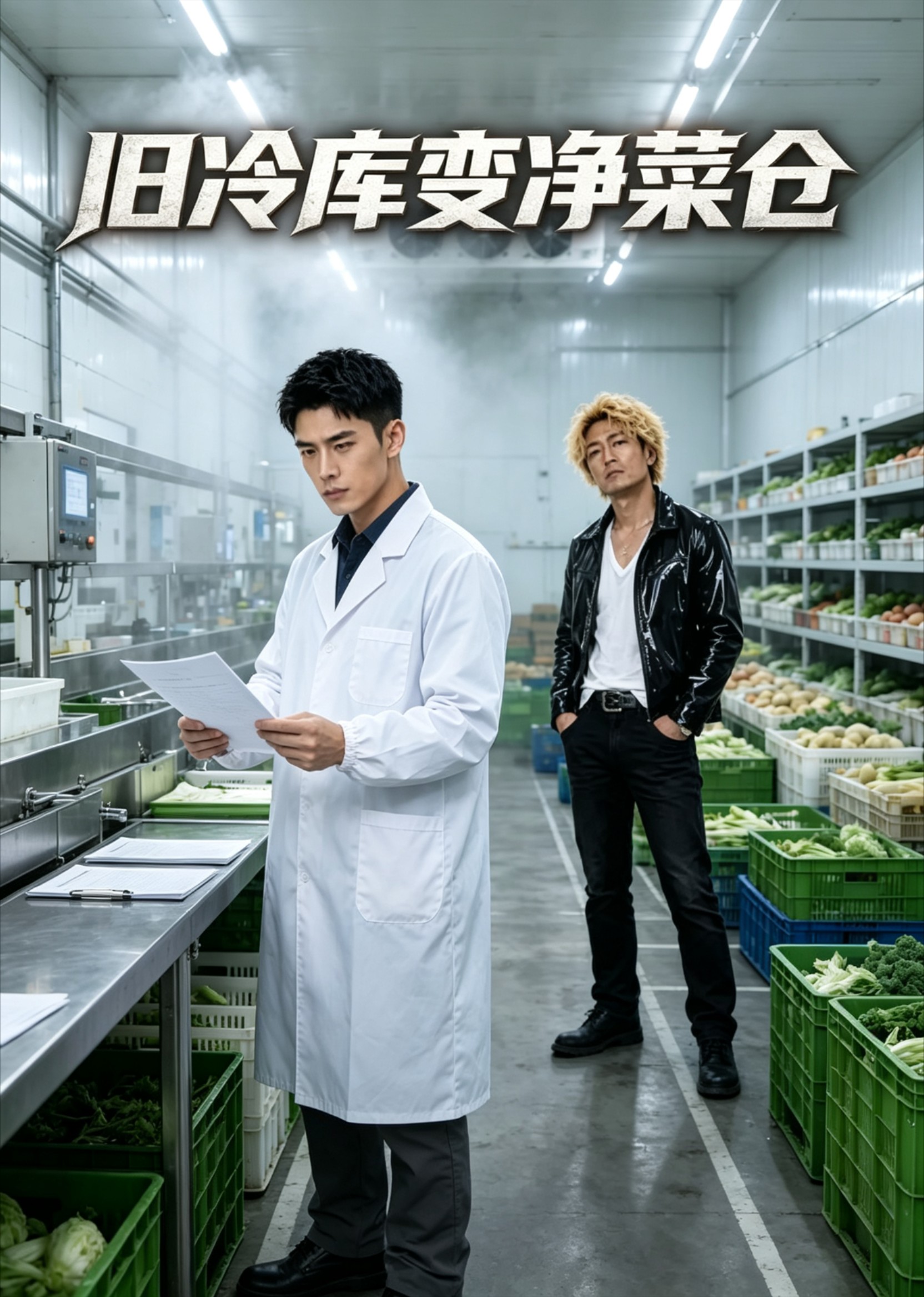 旧冷库变净菜仓
