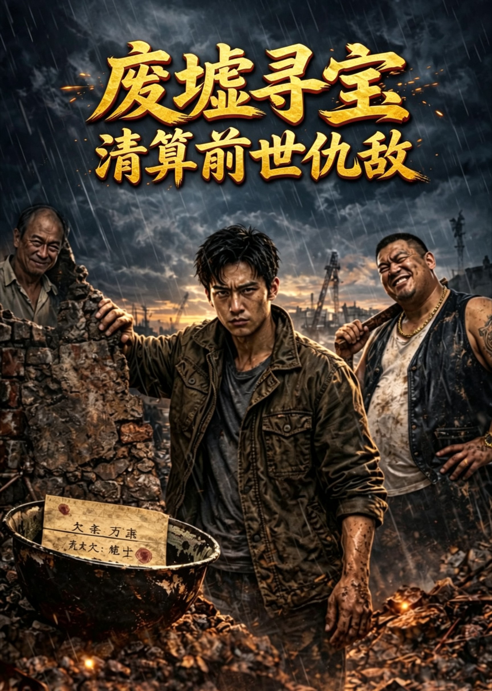 废墟寻宝清算前世仇敌